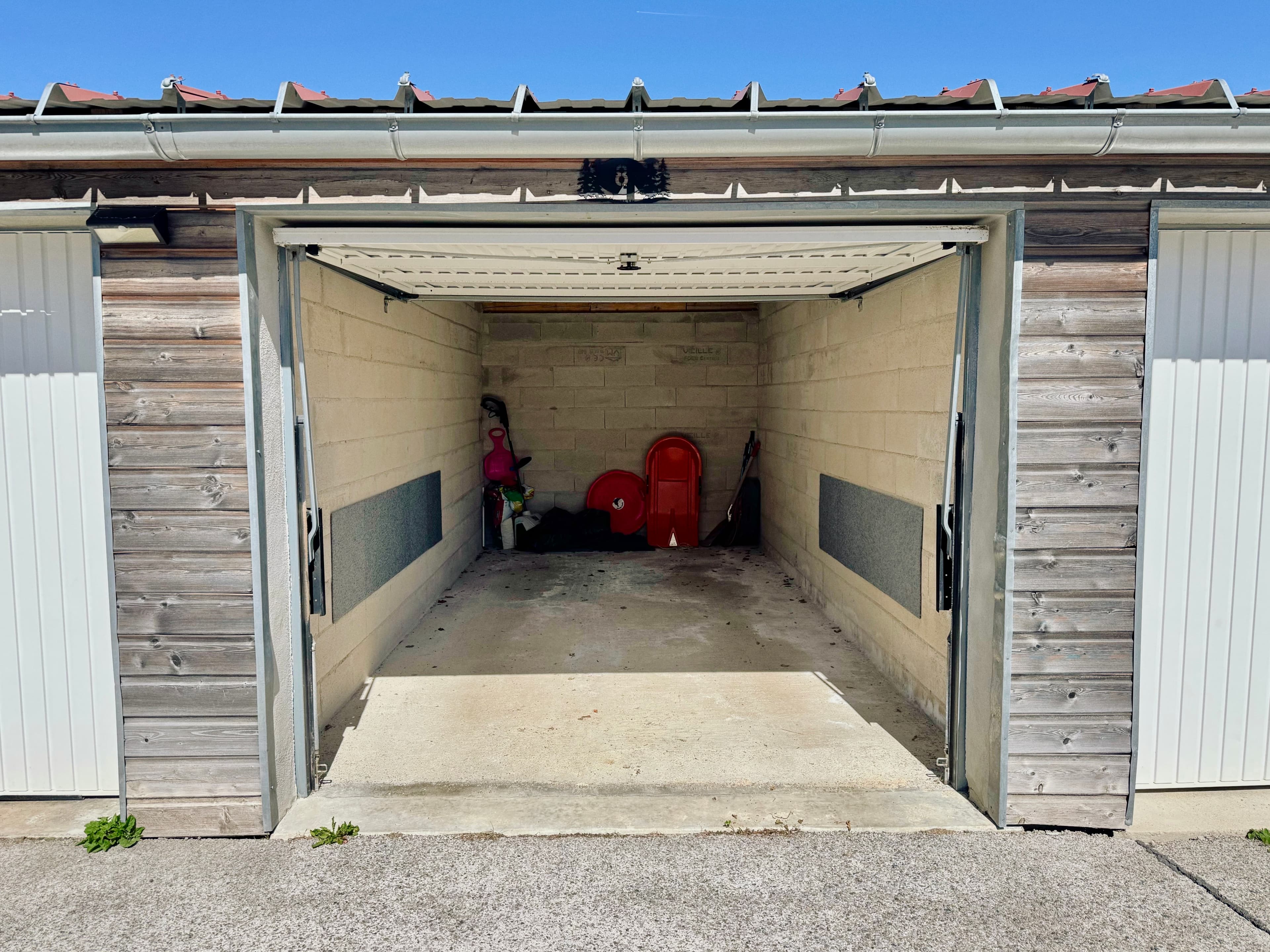 Garage fermé