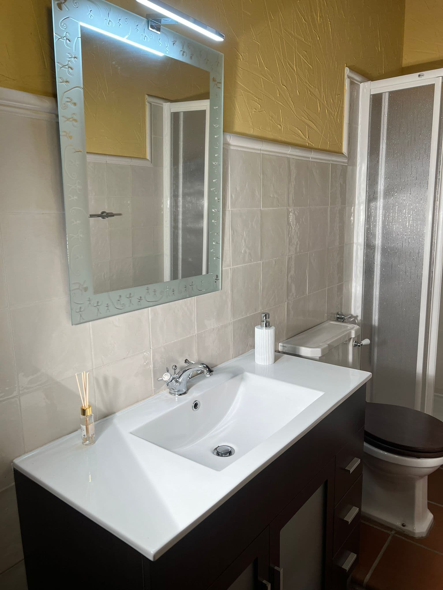 Baño arriba