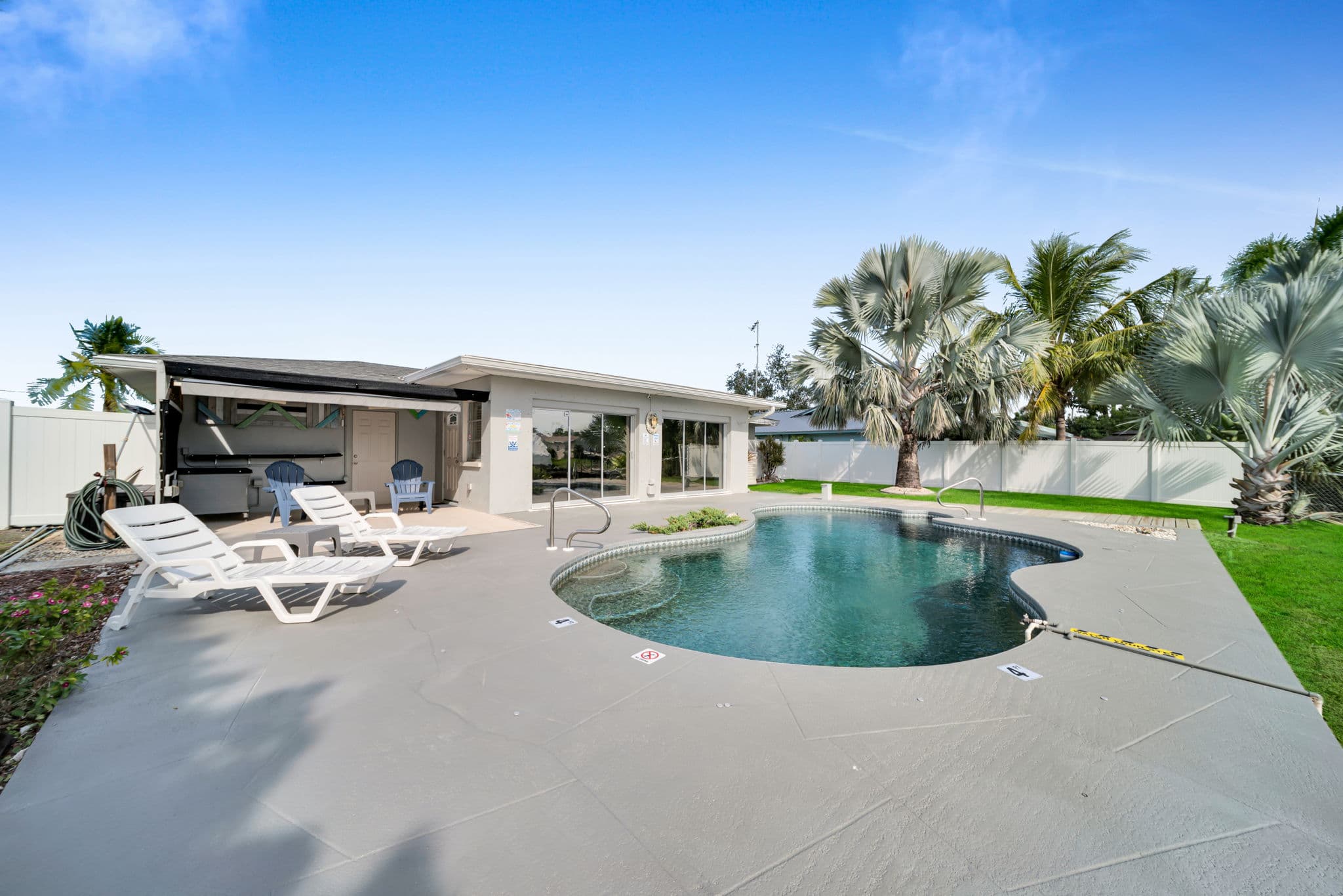 Pool area