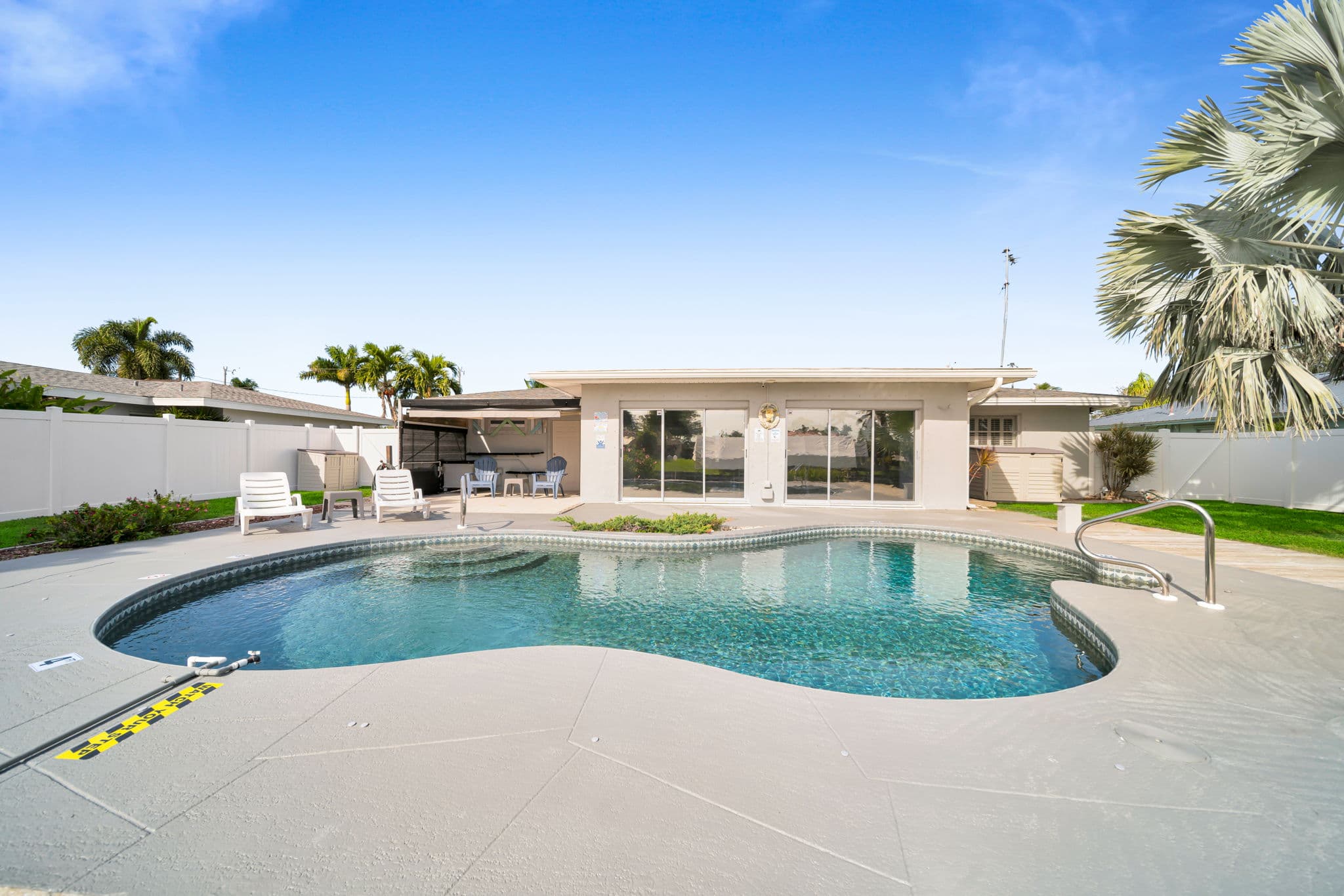 Pool area