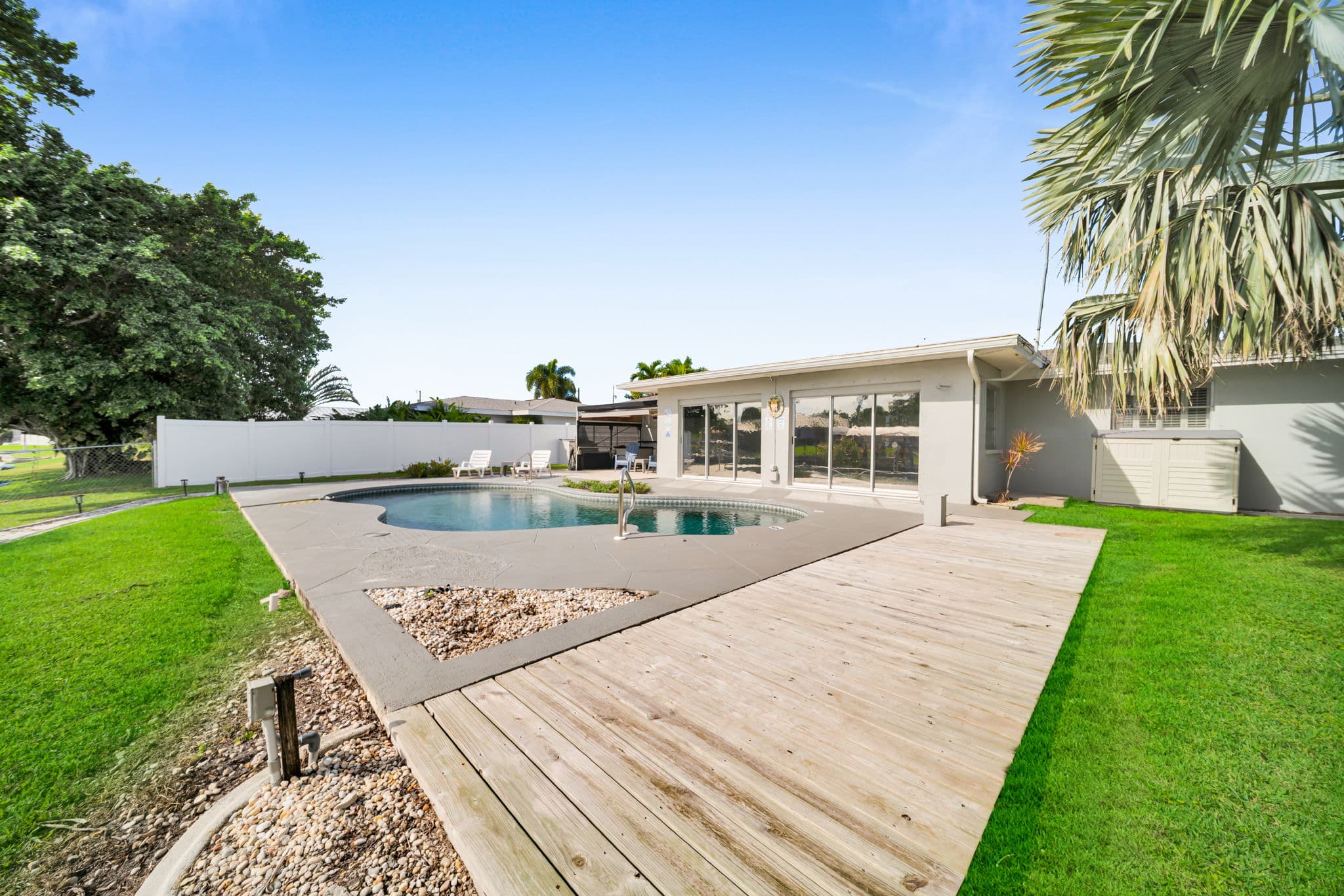 Pool Deck Area For Games