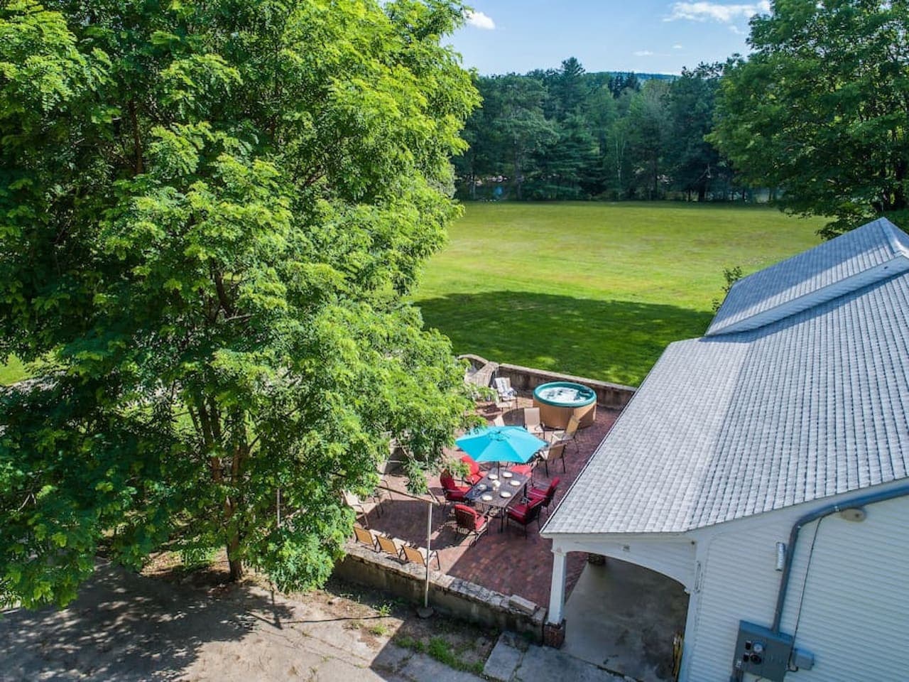 Expansive Lawn