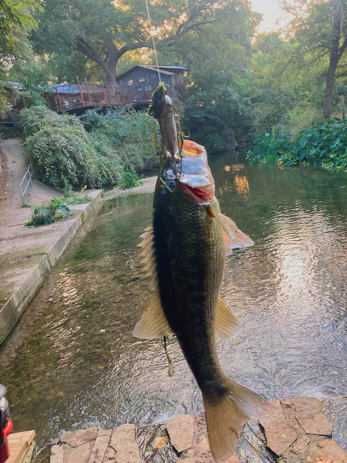 The Fishing is Great at Rio Cibolo