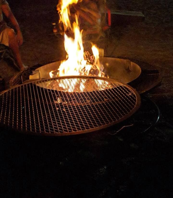We have firepits on the Island for Guest use.