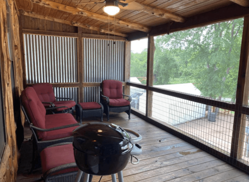 Hangout on the balcony!