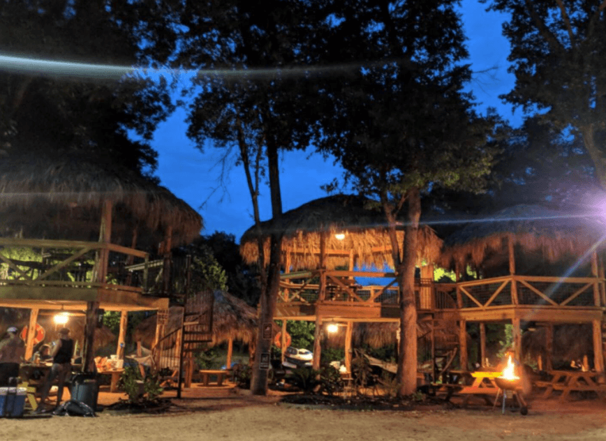 Night times at Son's Blue river Camp are magical!