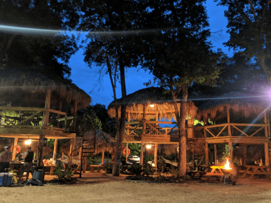 Night times at Son's Blue river Camp are magical!