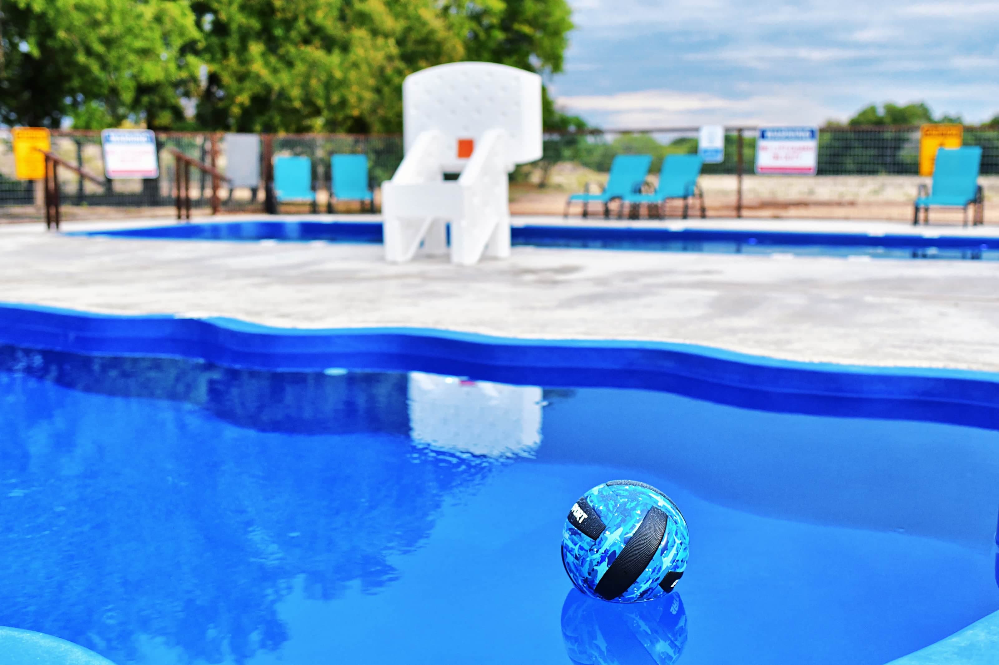 We have 2 pools and 2 hot tubs