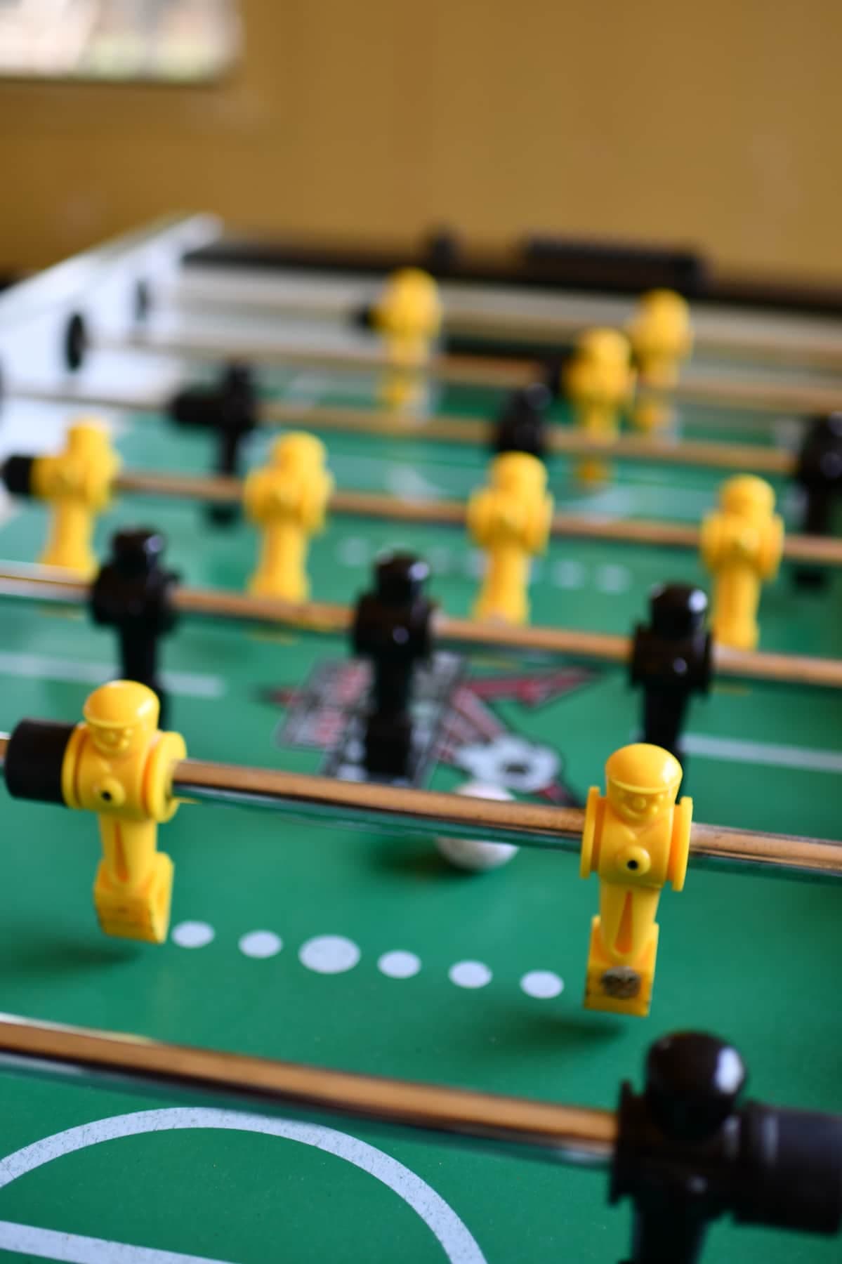We have foosball, billiards, ping pong, shuffle board and more