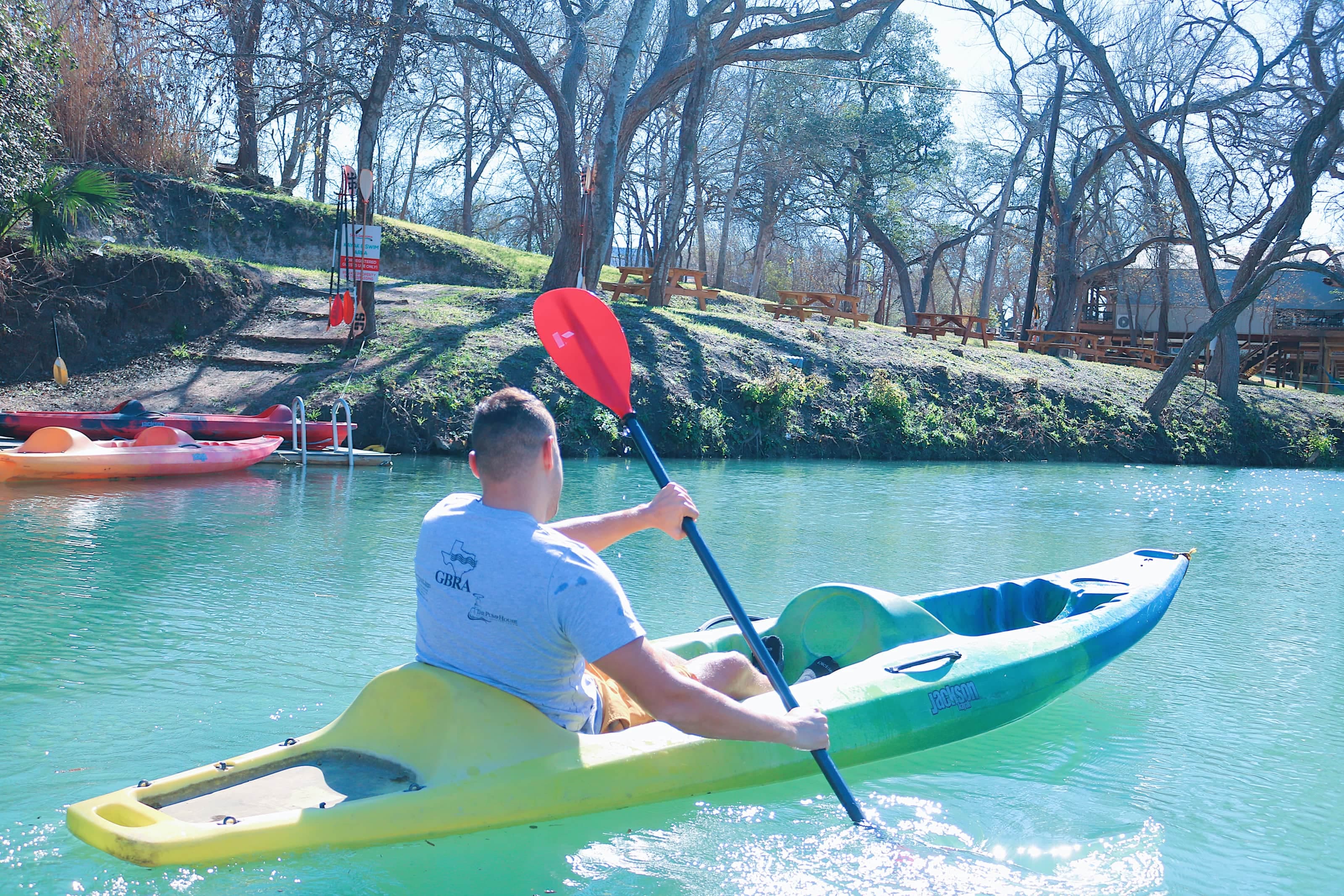 Free kayaking during stay
