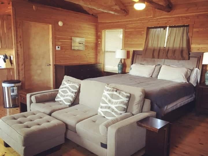 Nice bed and sofa!