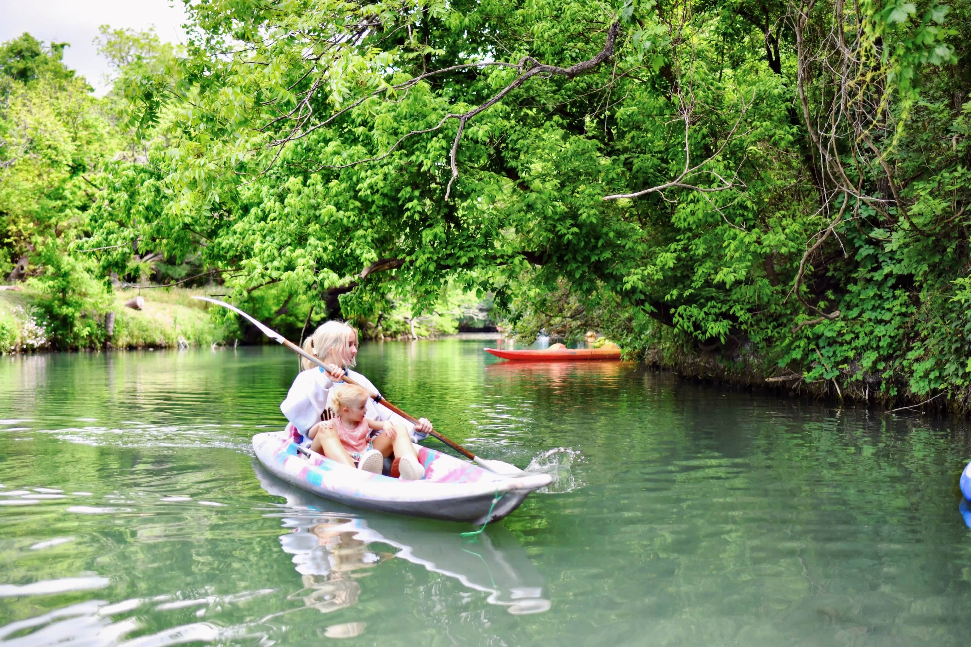 Kayaking is beautiful and fun at Son's Geronimo