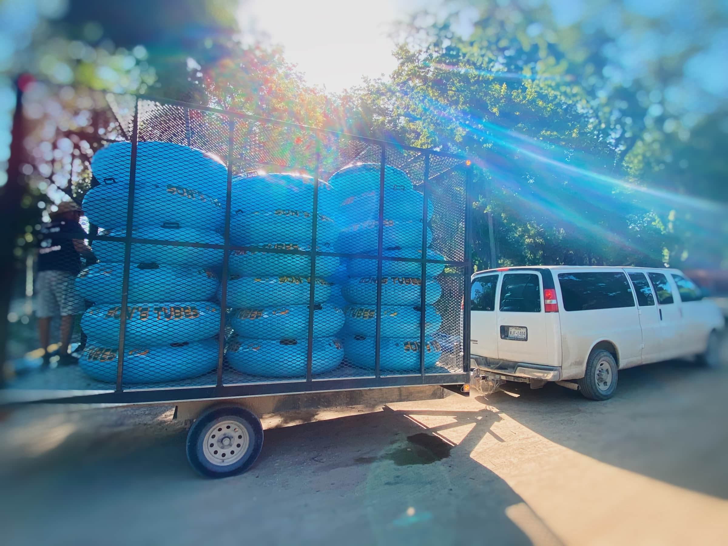 Tubes ready to hit the River!