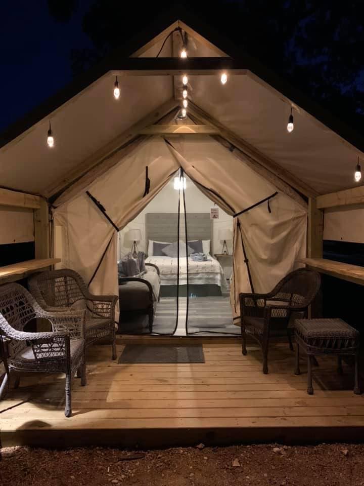 Tents have nets available