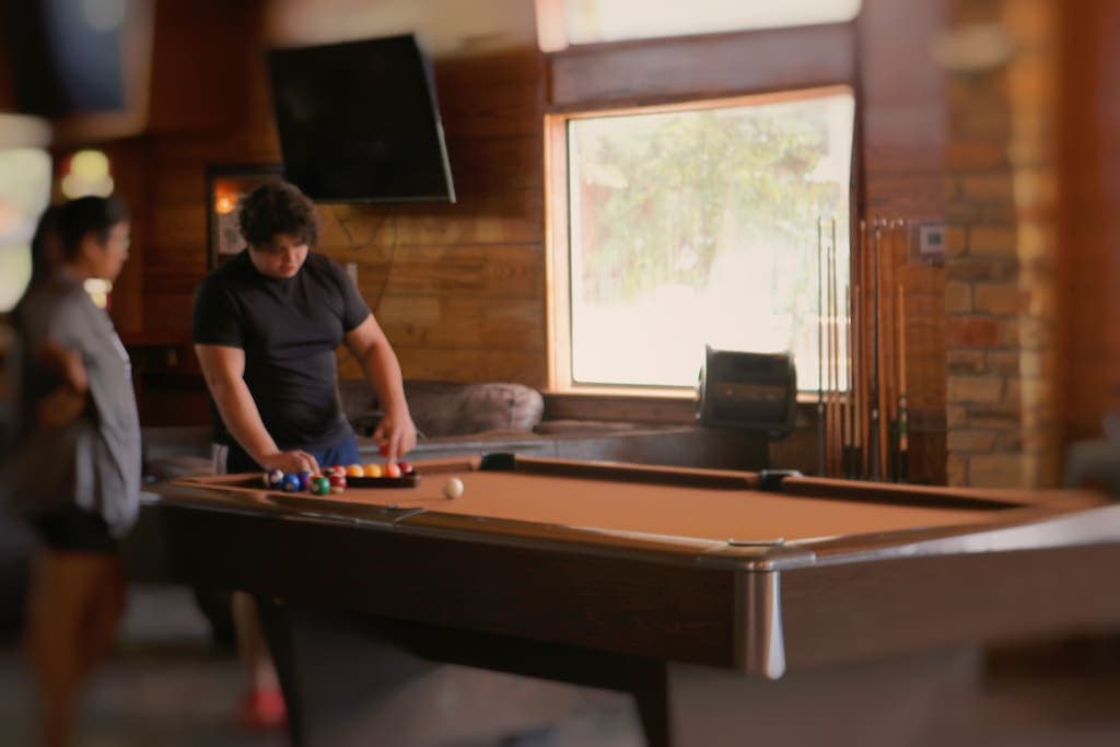 pool table...