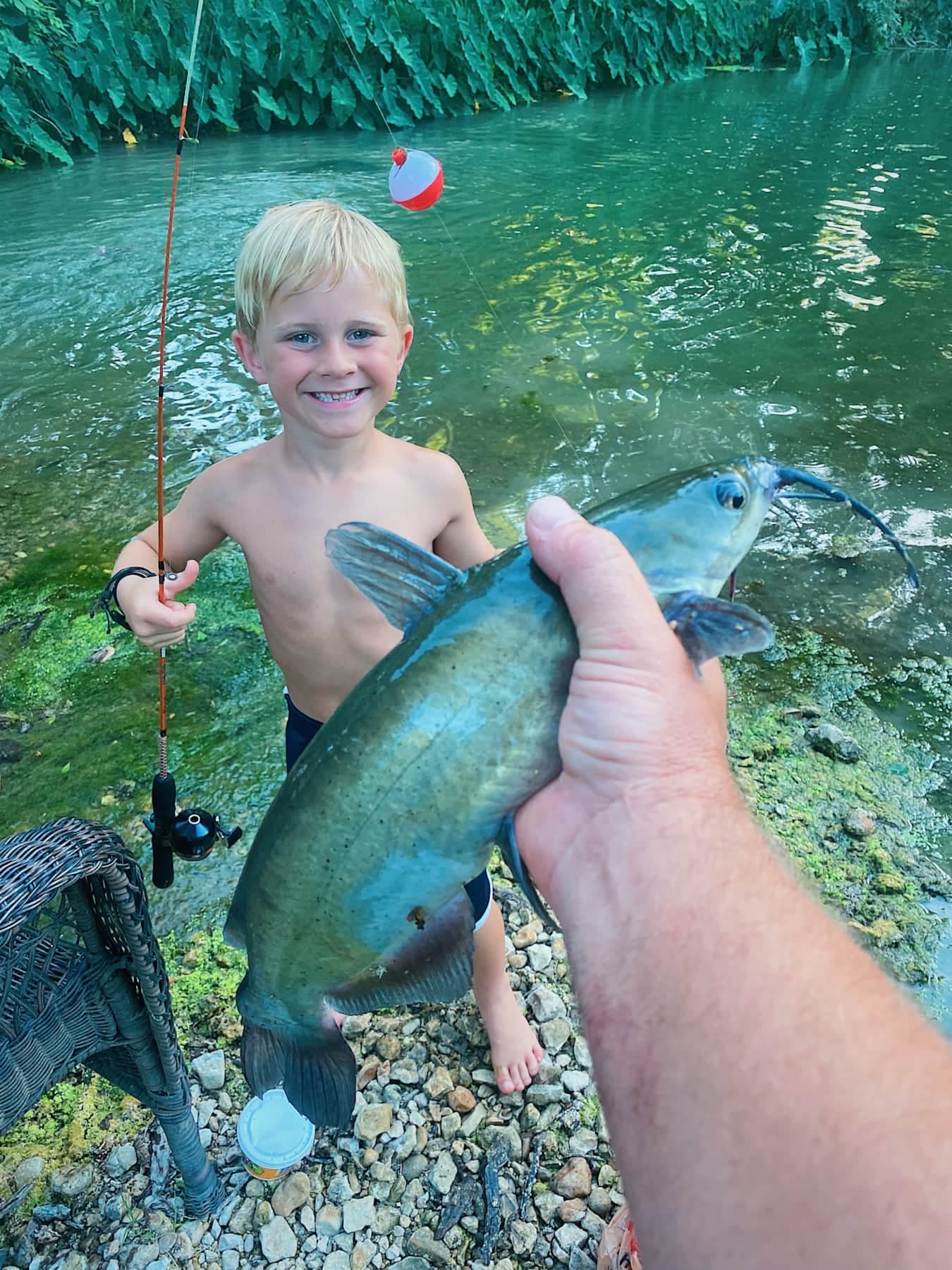 We have lots of different fish to catch