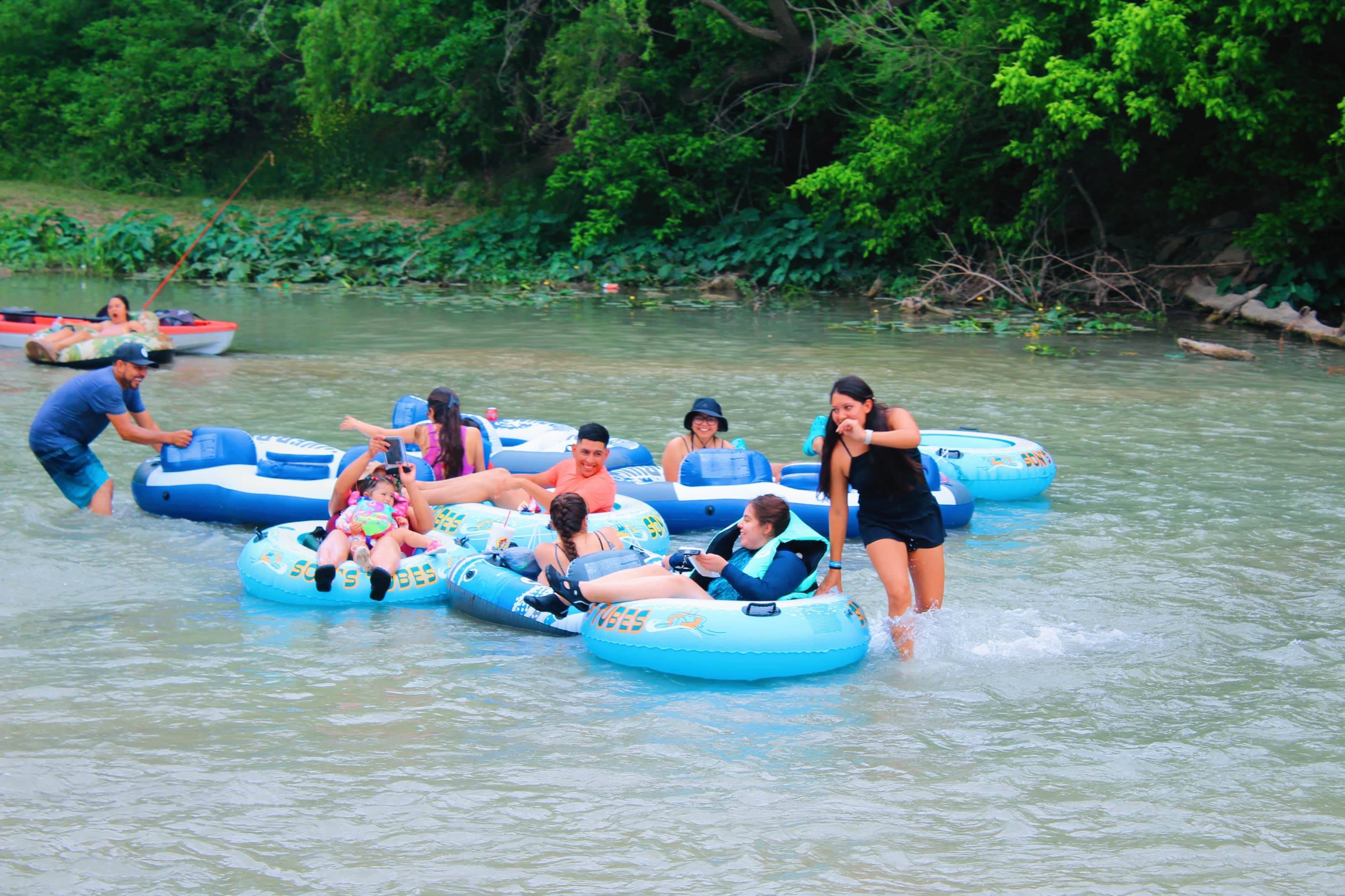 Tubing brings the family together