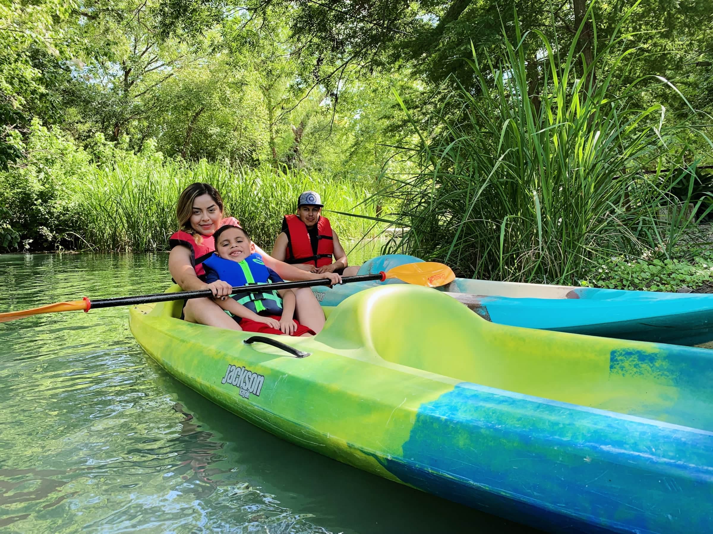 Free kayak and paddleboard use for registered guests!