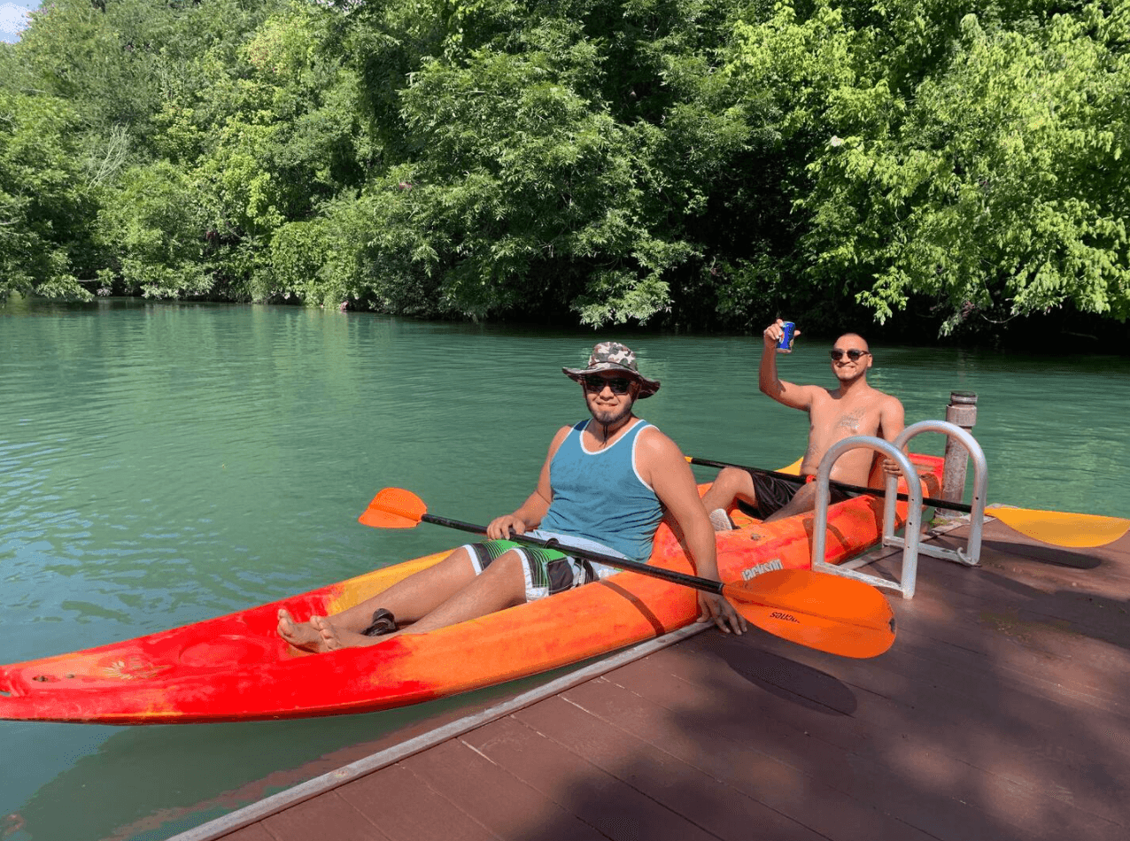 Geronimo creek is fun to kayak!