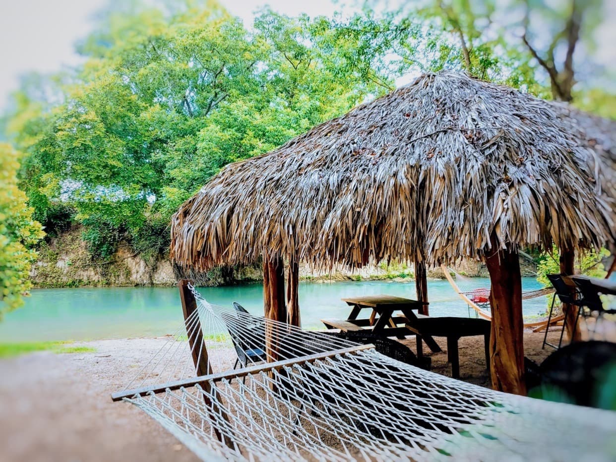 Hammocks available near the river