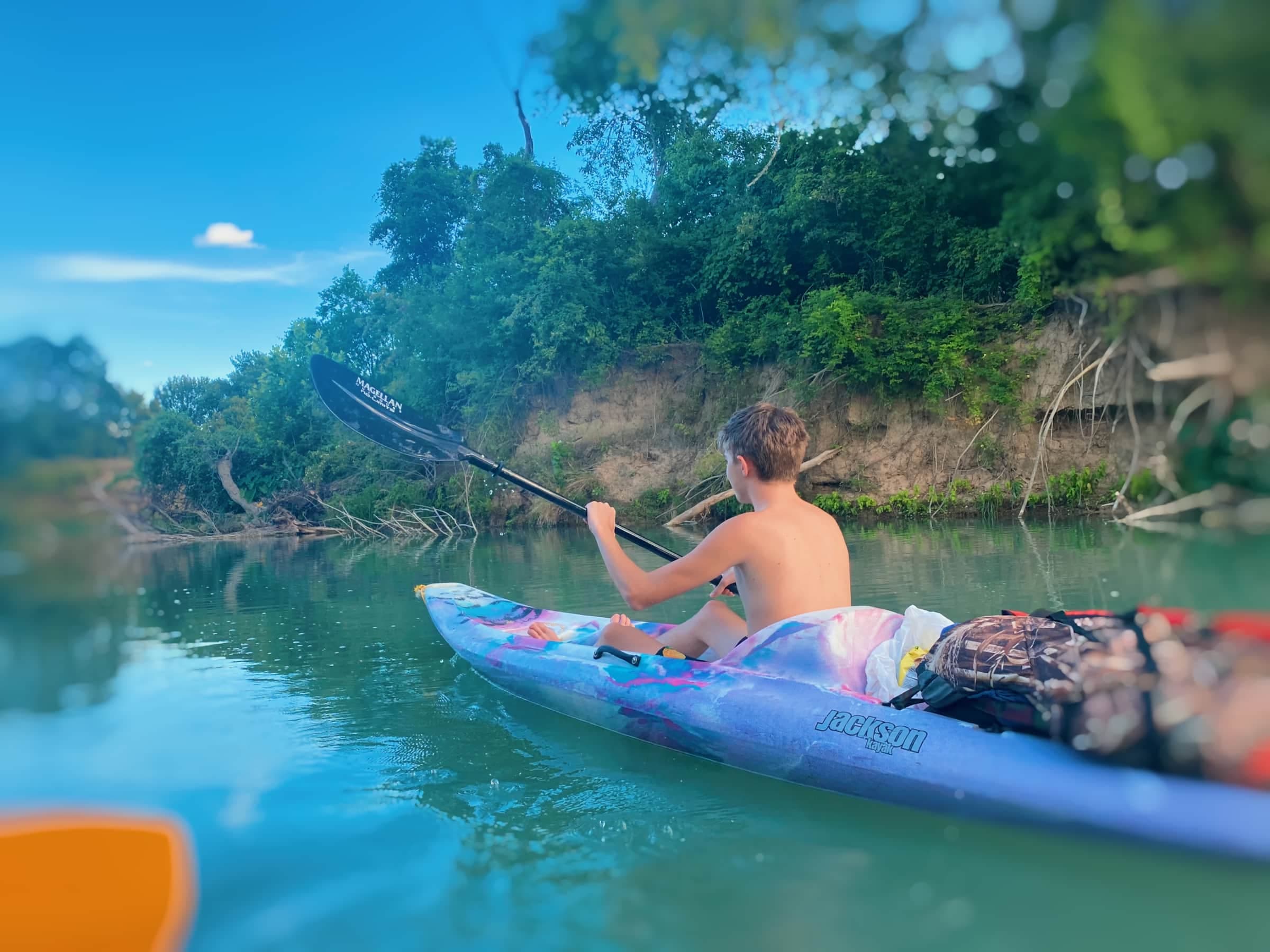 Kayaking is fun for adults and kids