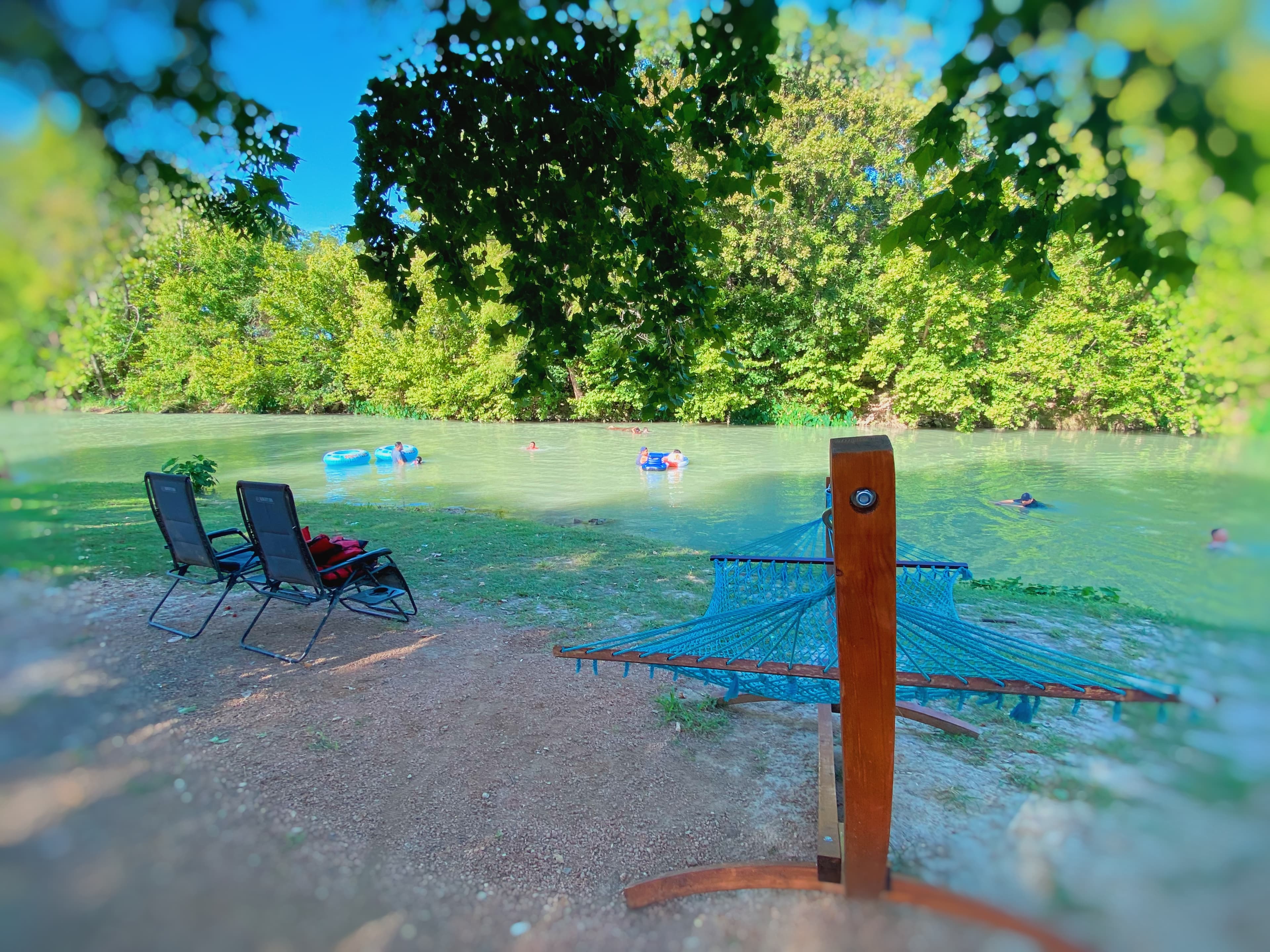 We have lots of hammocks throughout the property for you to relax in and enjoy