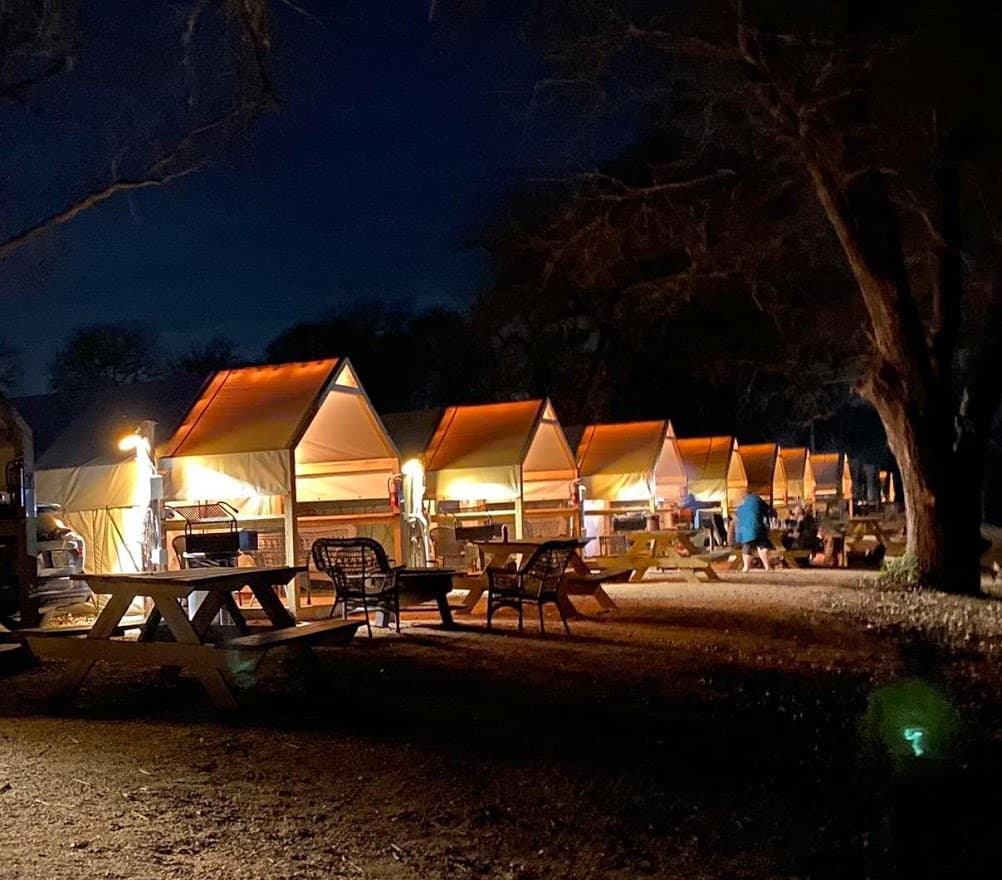 Nighttime is magical at Son's River Ranch!
