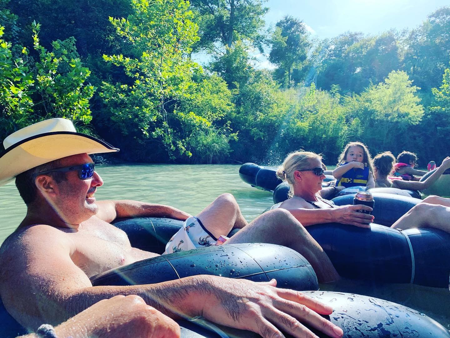 Float with friends and family in our tubes!