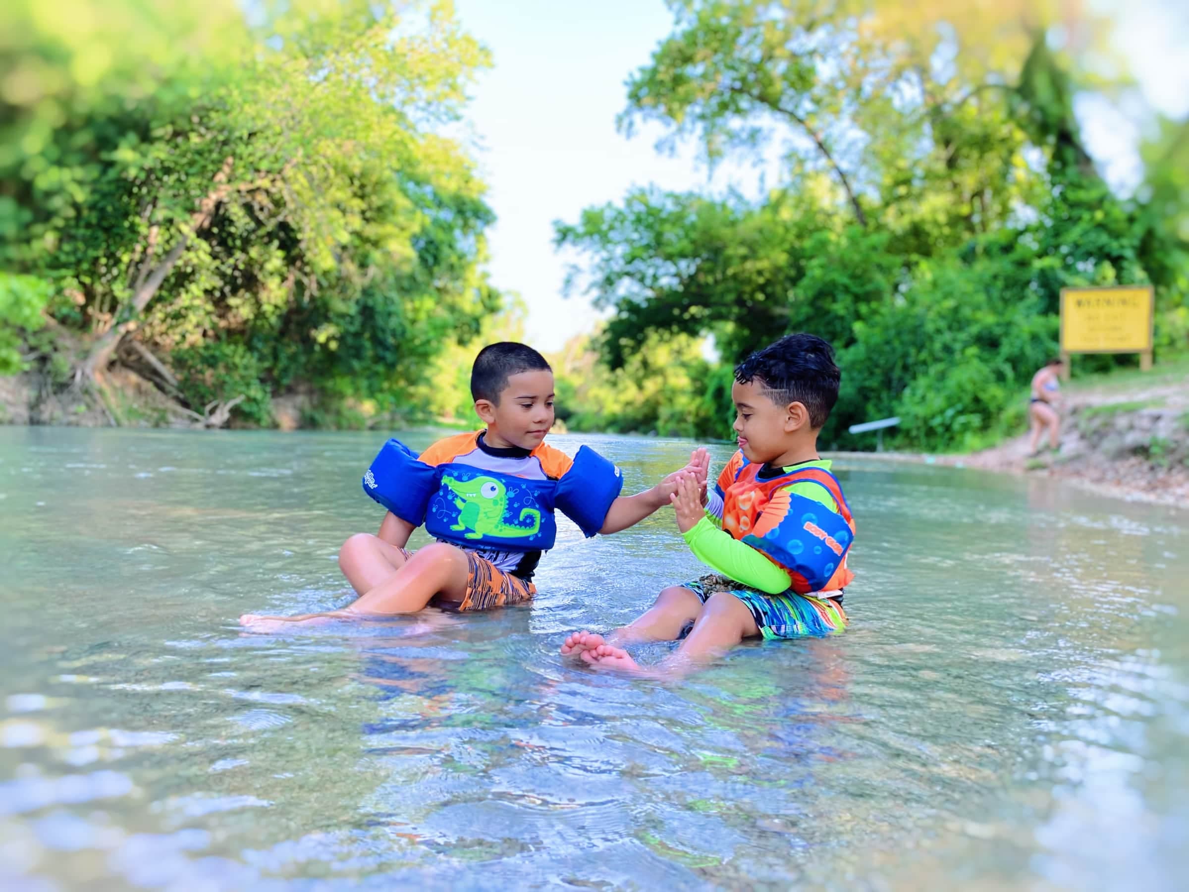 Everyone loves the river!