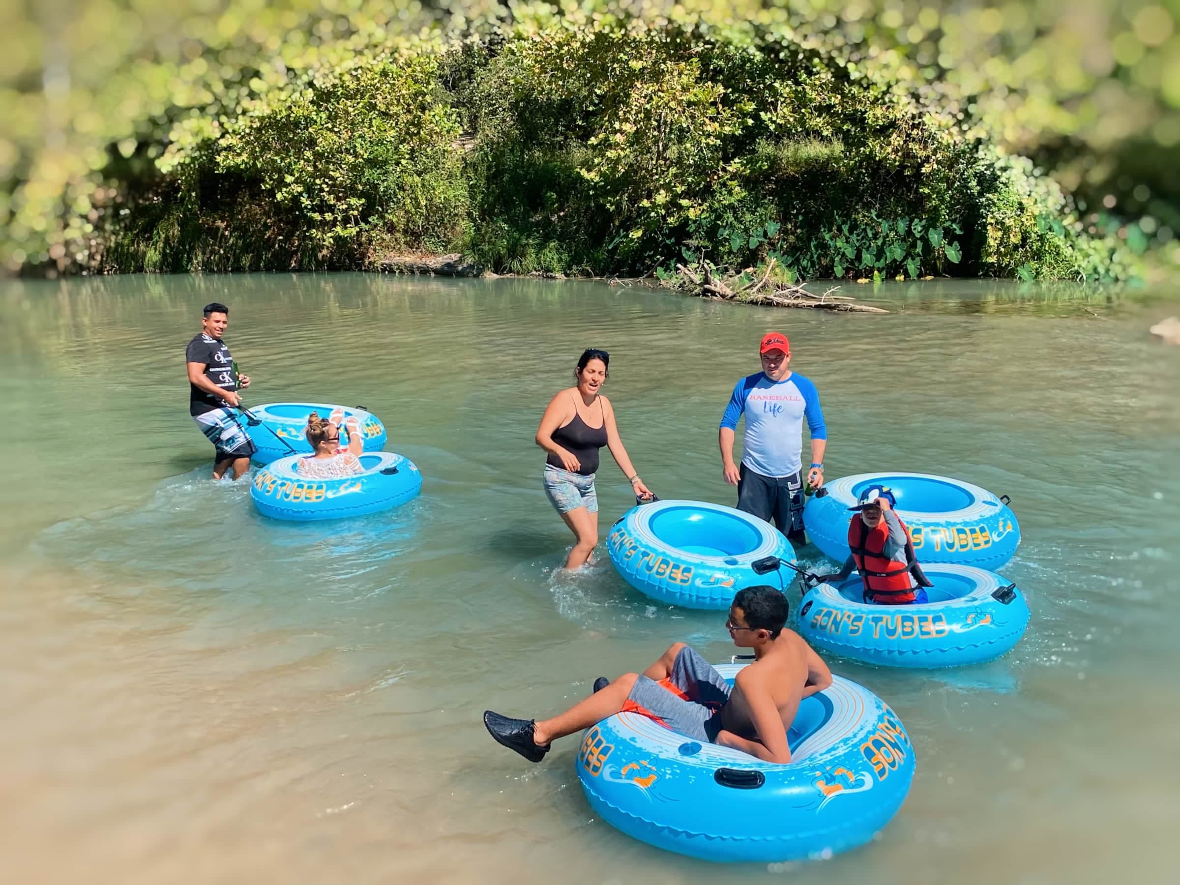 Relax on the San Marcos river
