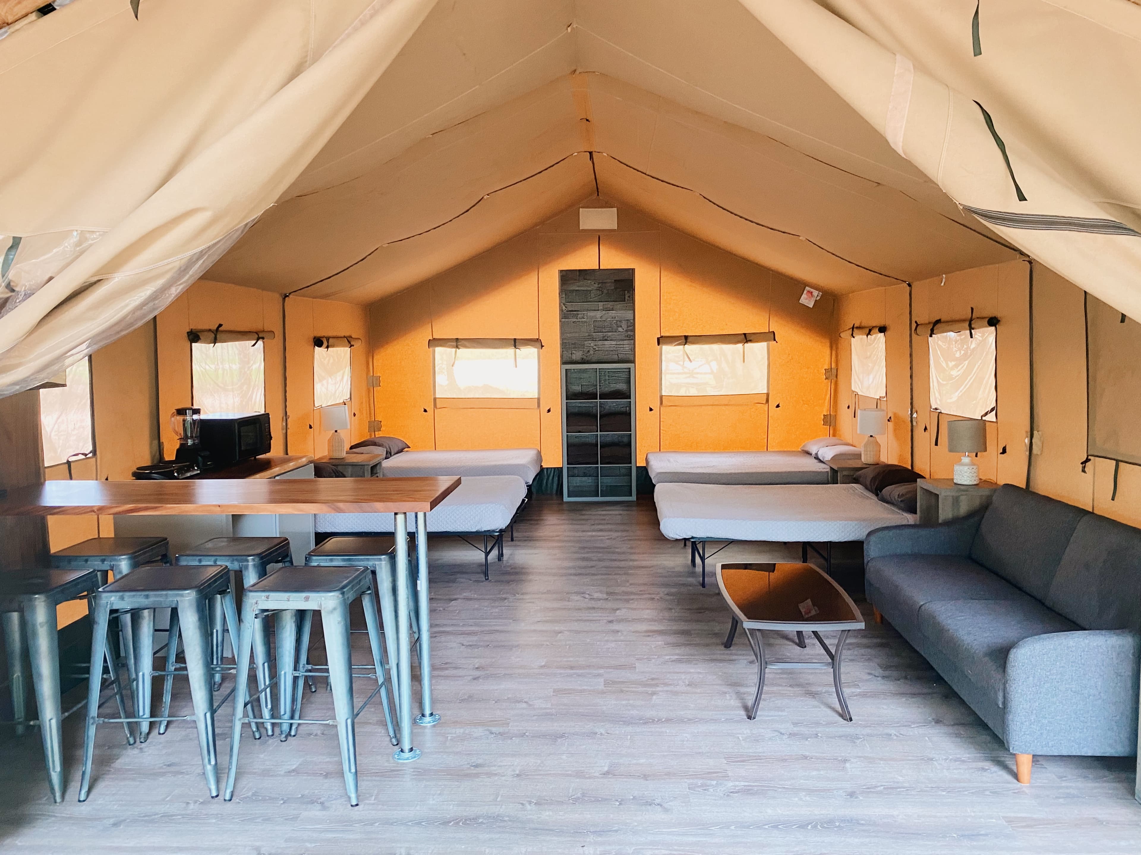 Our Brand new Safari Cabins at Son's River Ranch