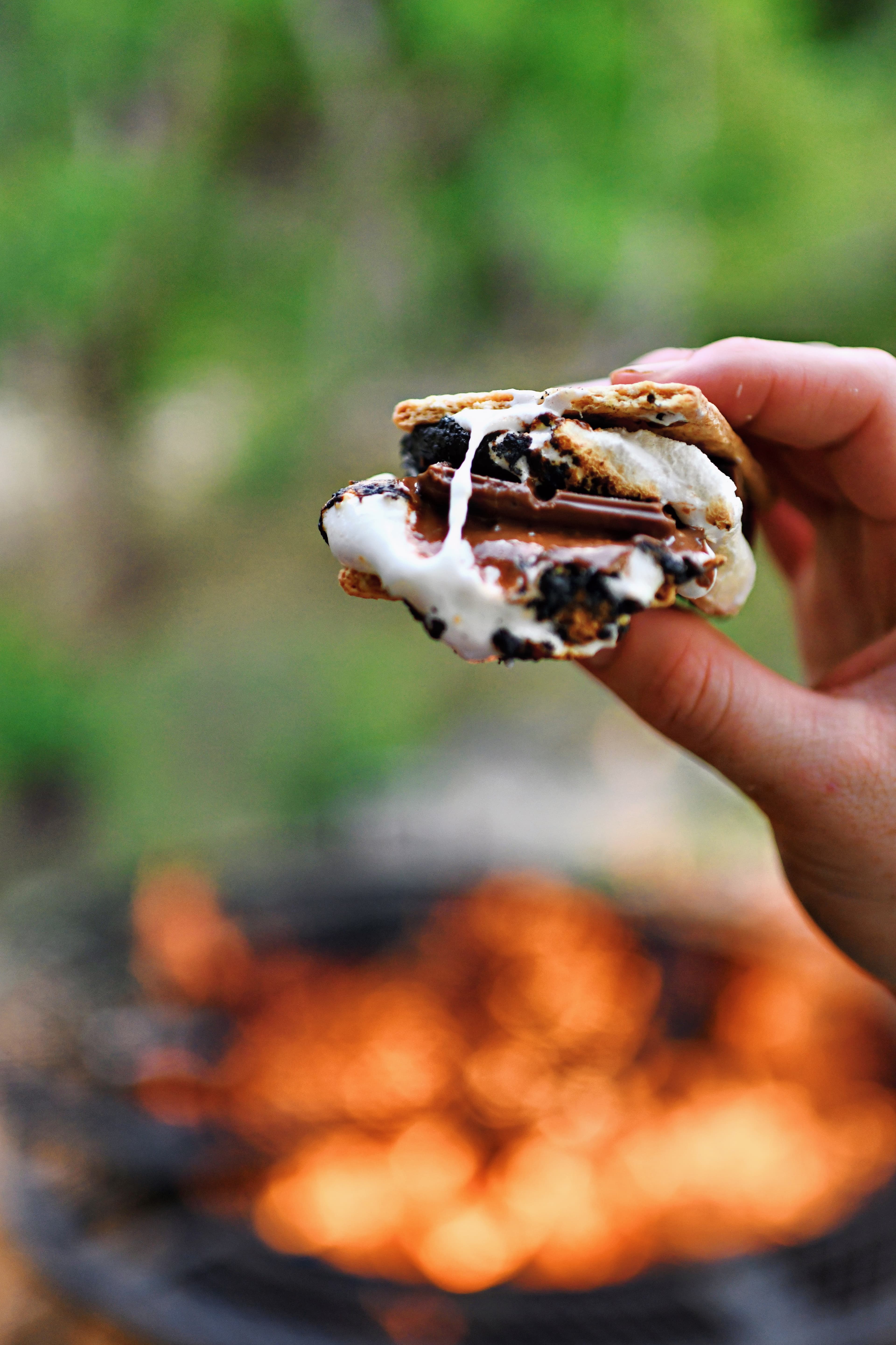 Each Safari Cabin has it's own firepit for making smore's