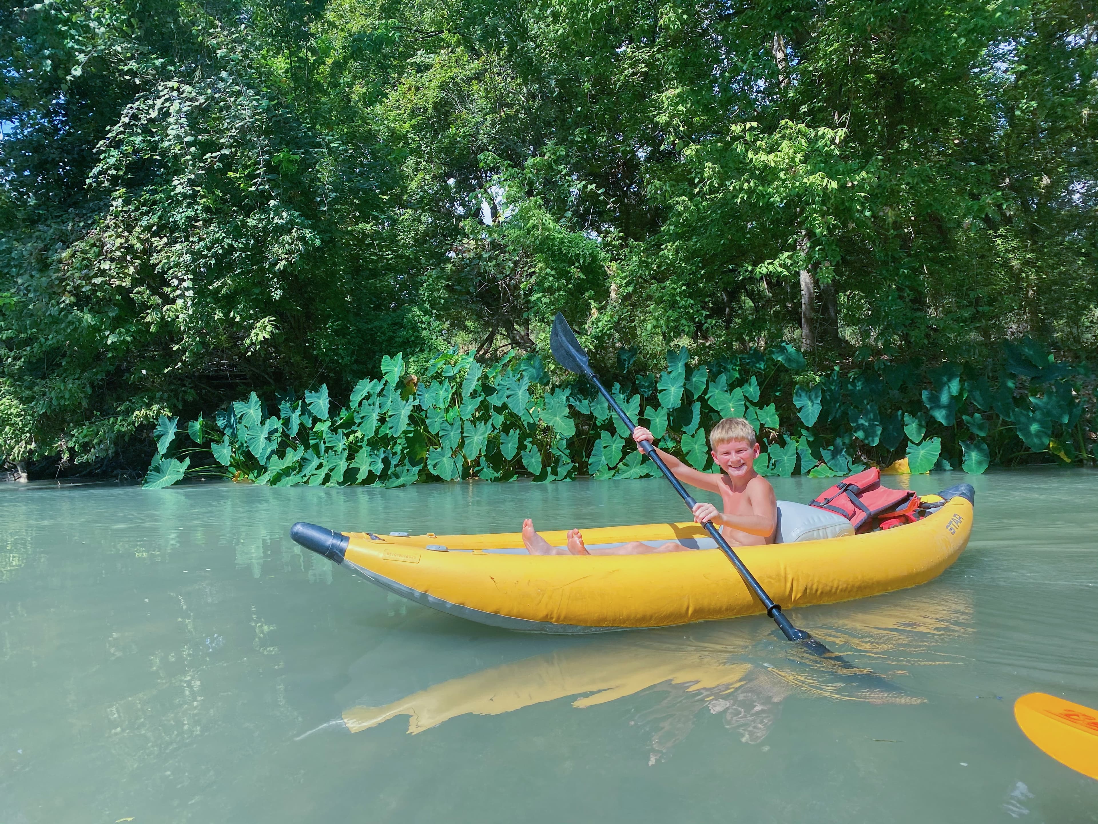 Kids love to kayak too!