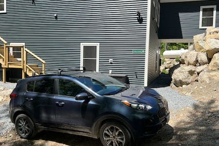 AWD Parking for entry at ground level without steps.