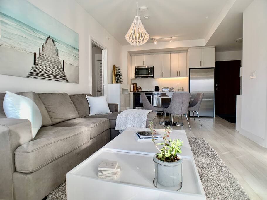 Modern decor with a cozy home away from home feel
