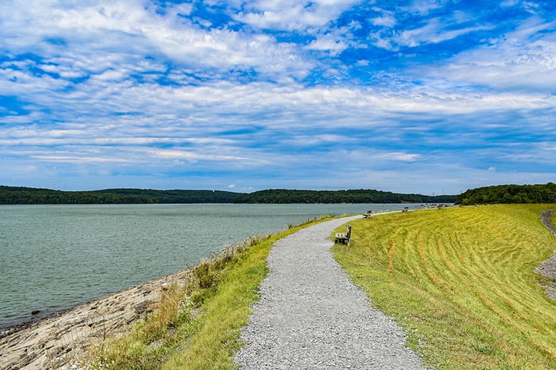 Hike around the lake