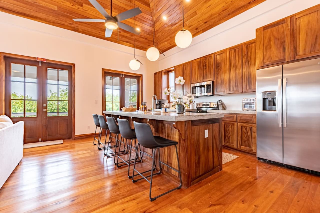 Main kitchen area