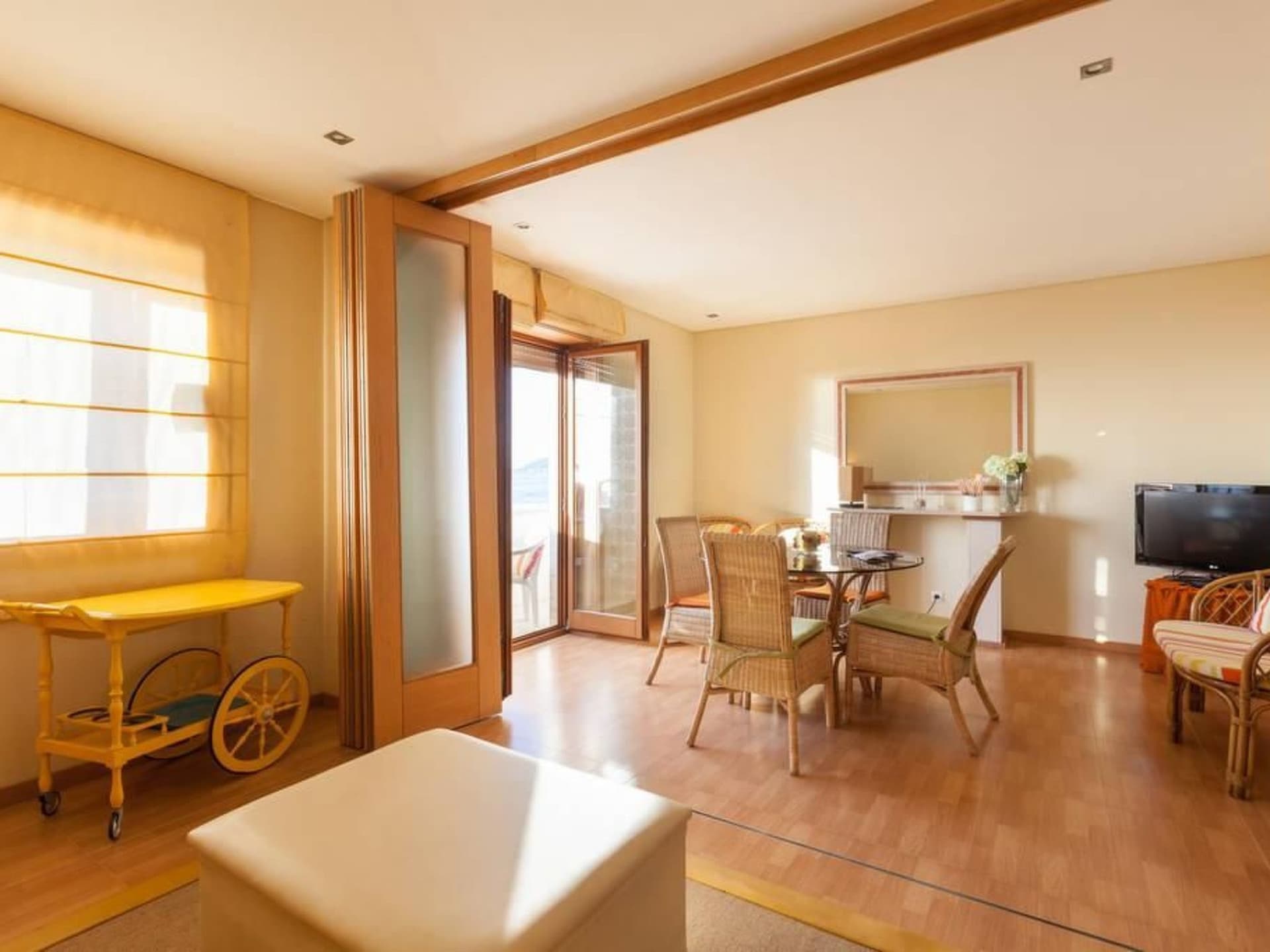 Wohnung "Juste Au" über dem Meer