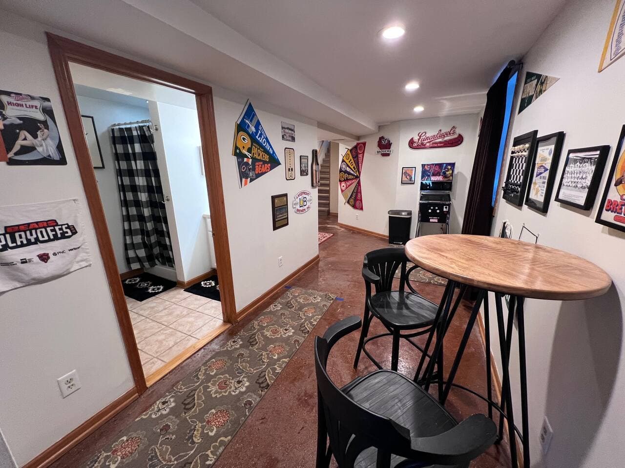 Full bath is located off of Game Room.