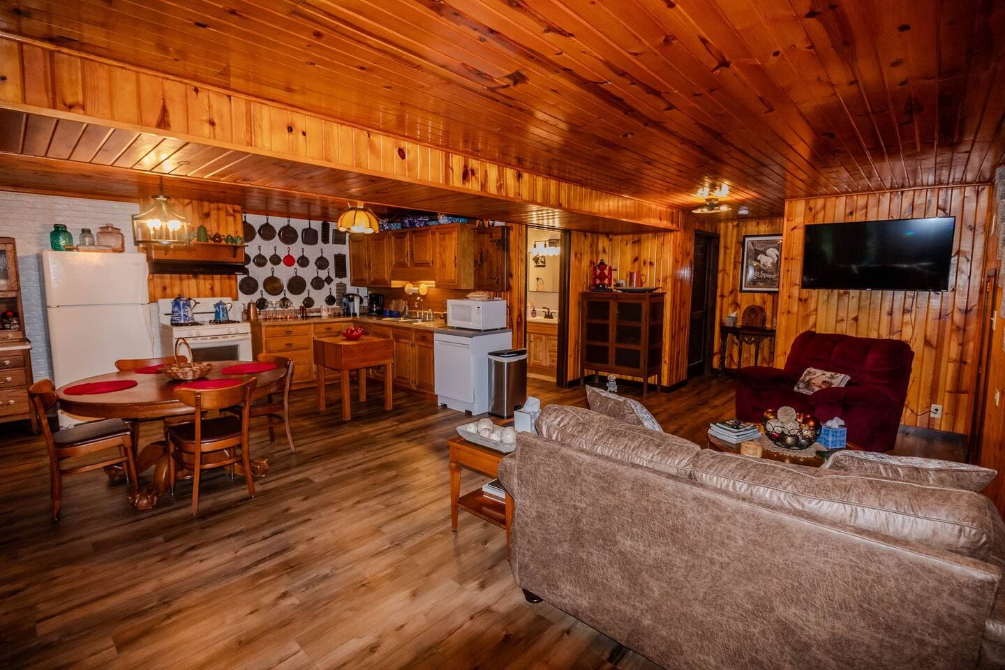 Living Room & Kitchen