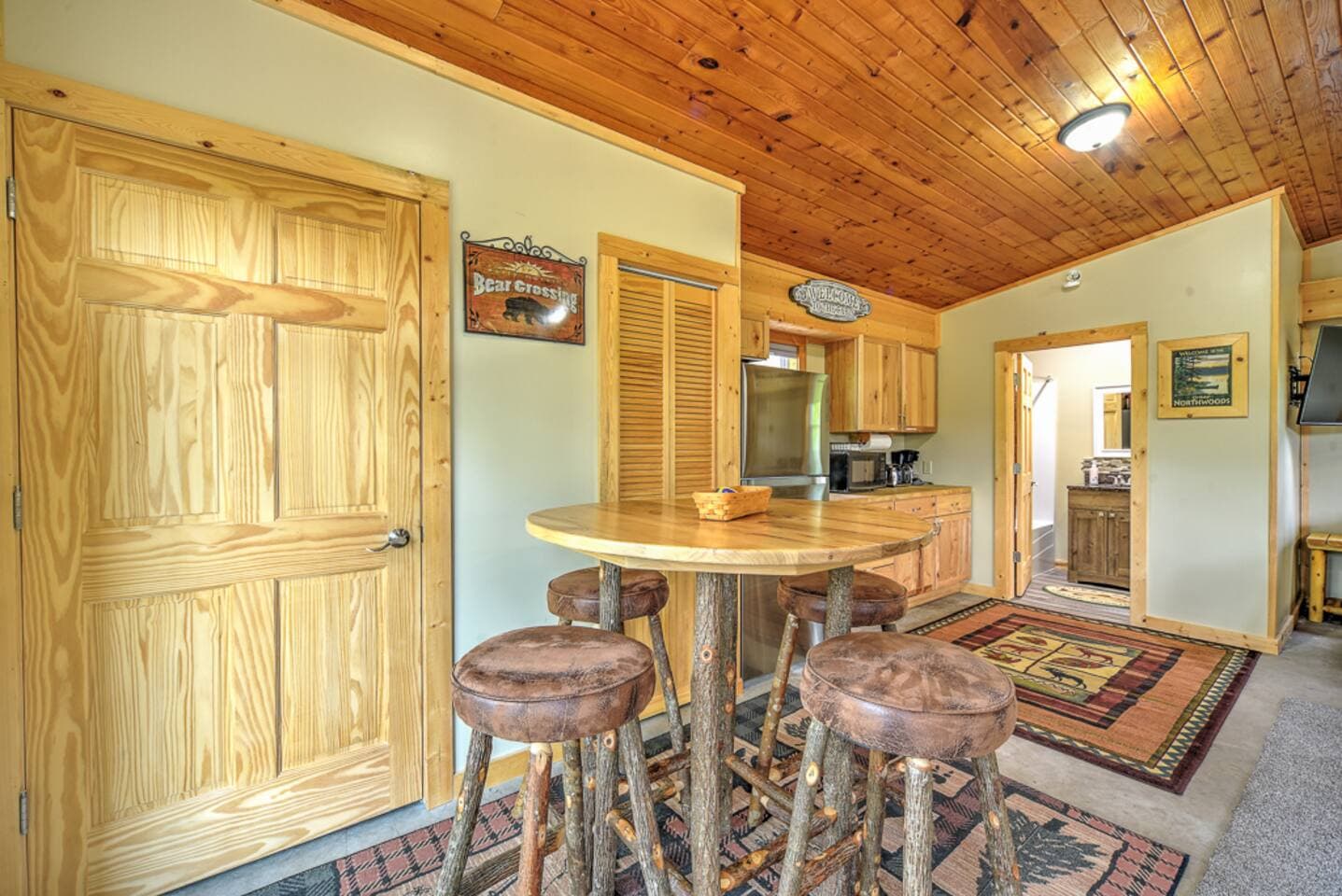 Dining view of cabin