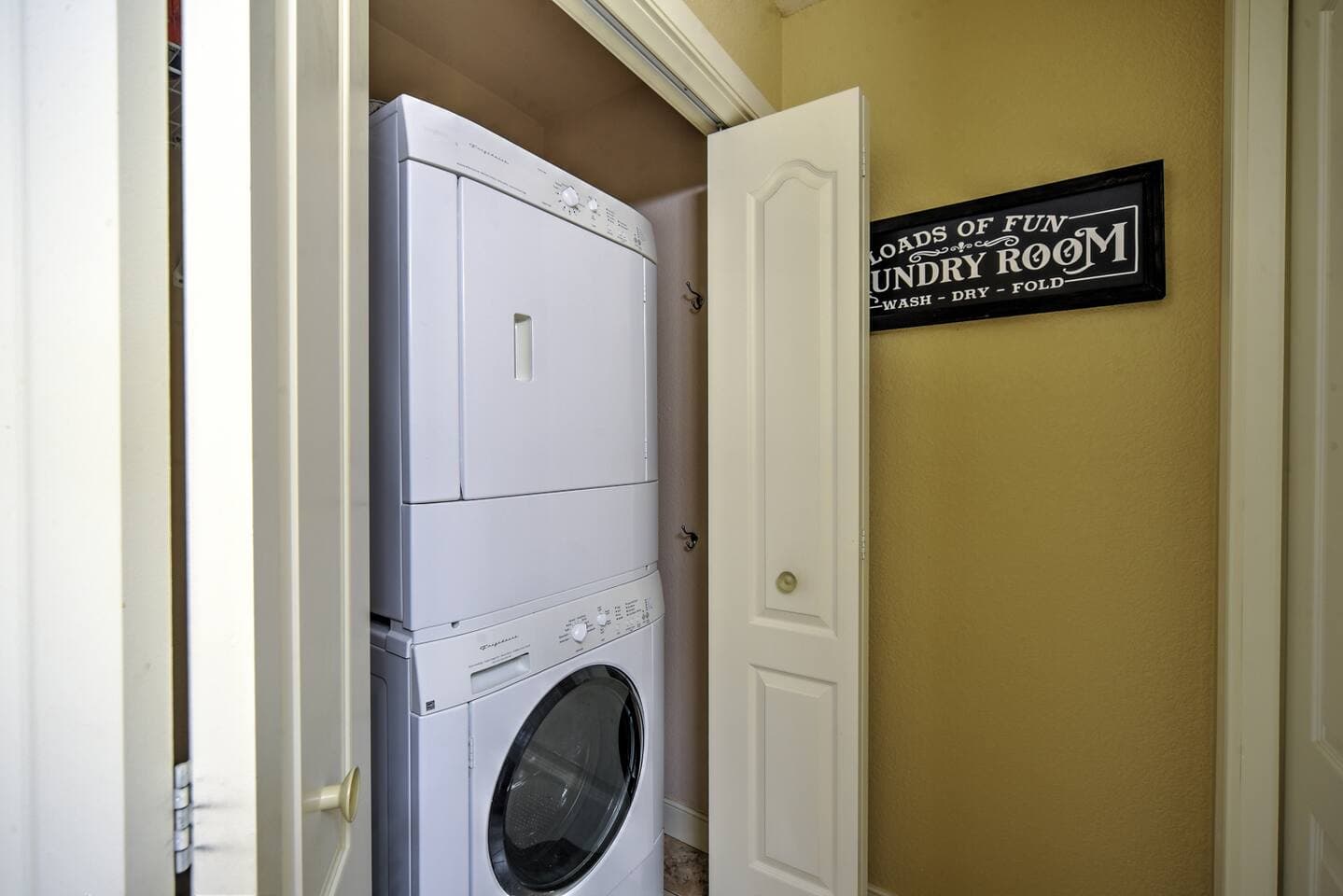 Laundry area