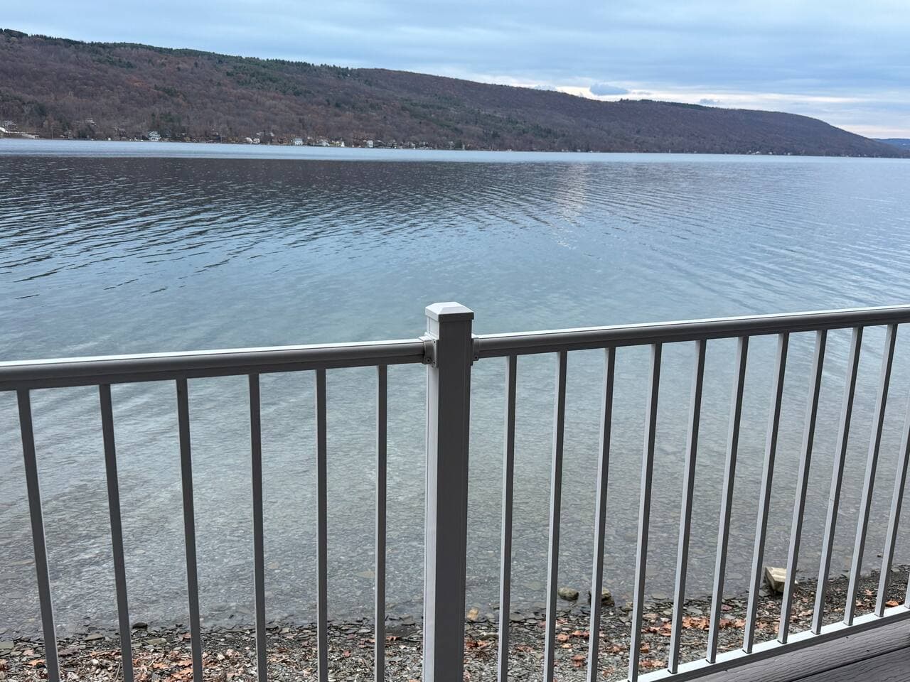 Lake view from large upper deck