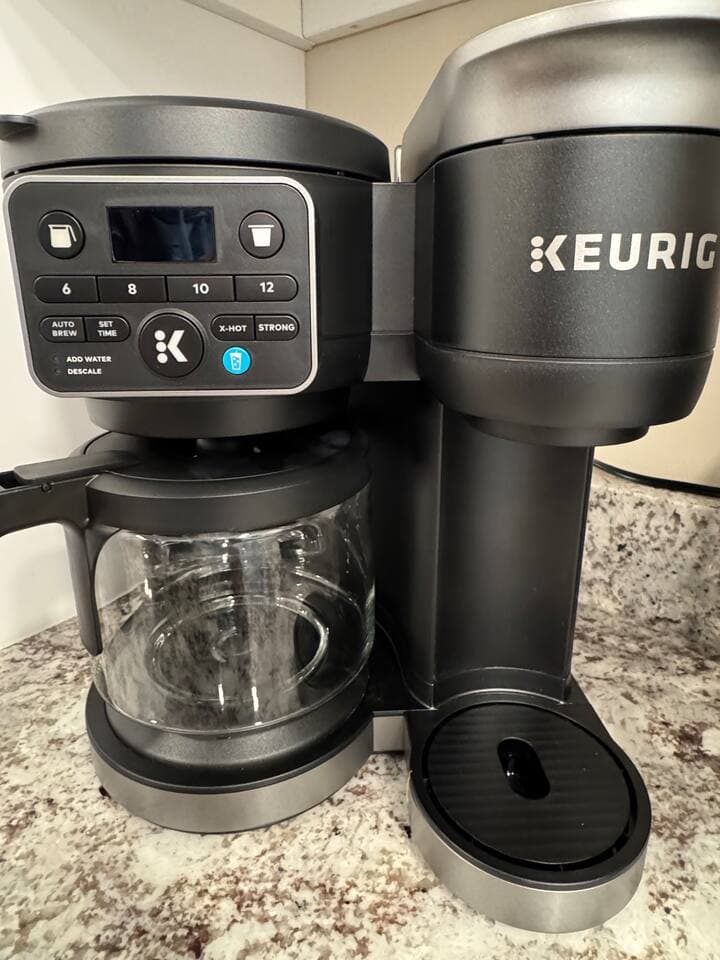 Complementary Keurig K cups. 