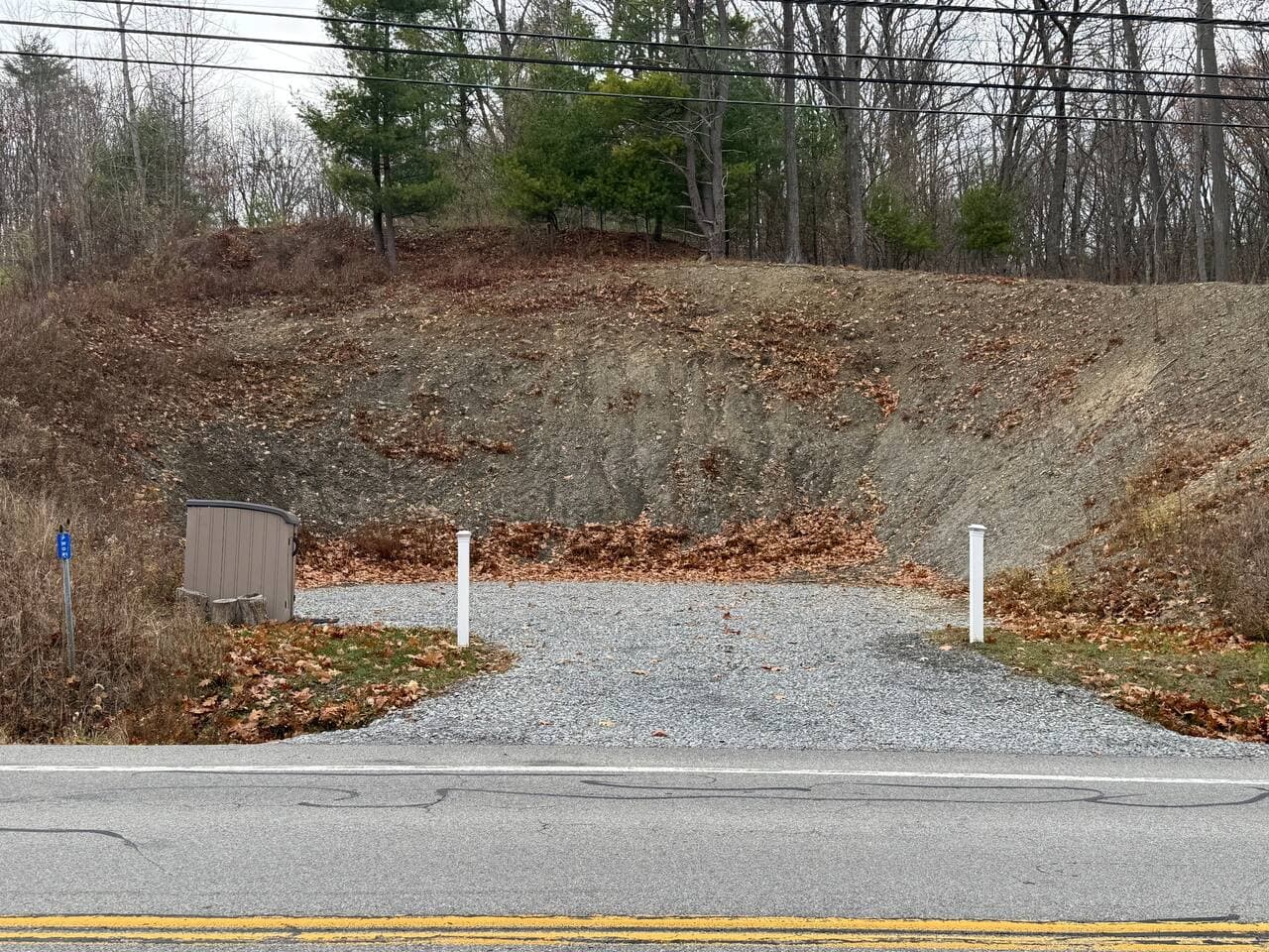 It is a dedicated two car parking spots for guests only across the street. 