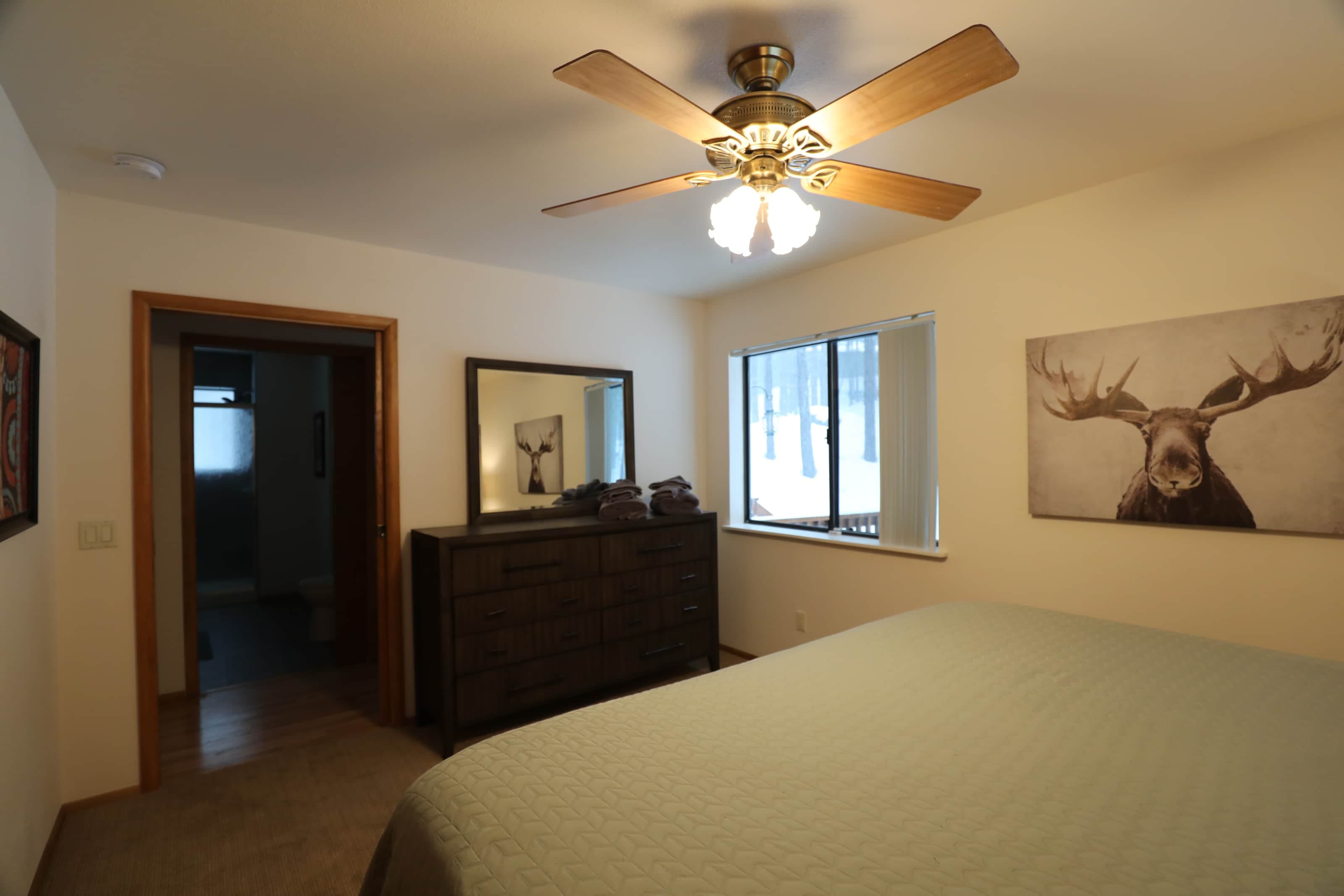 King Bedroom on Main Floor