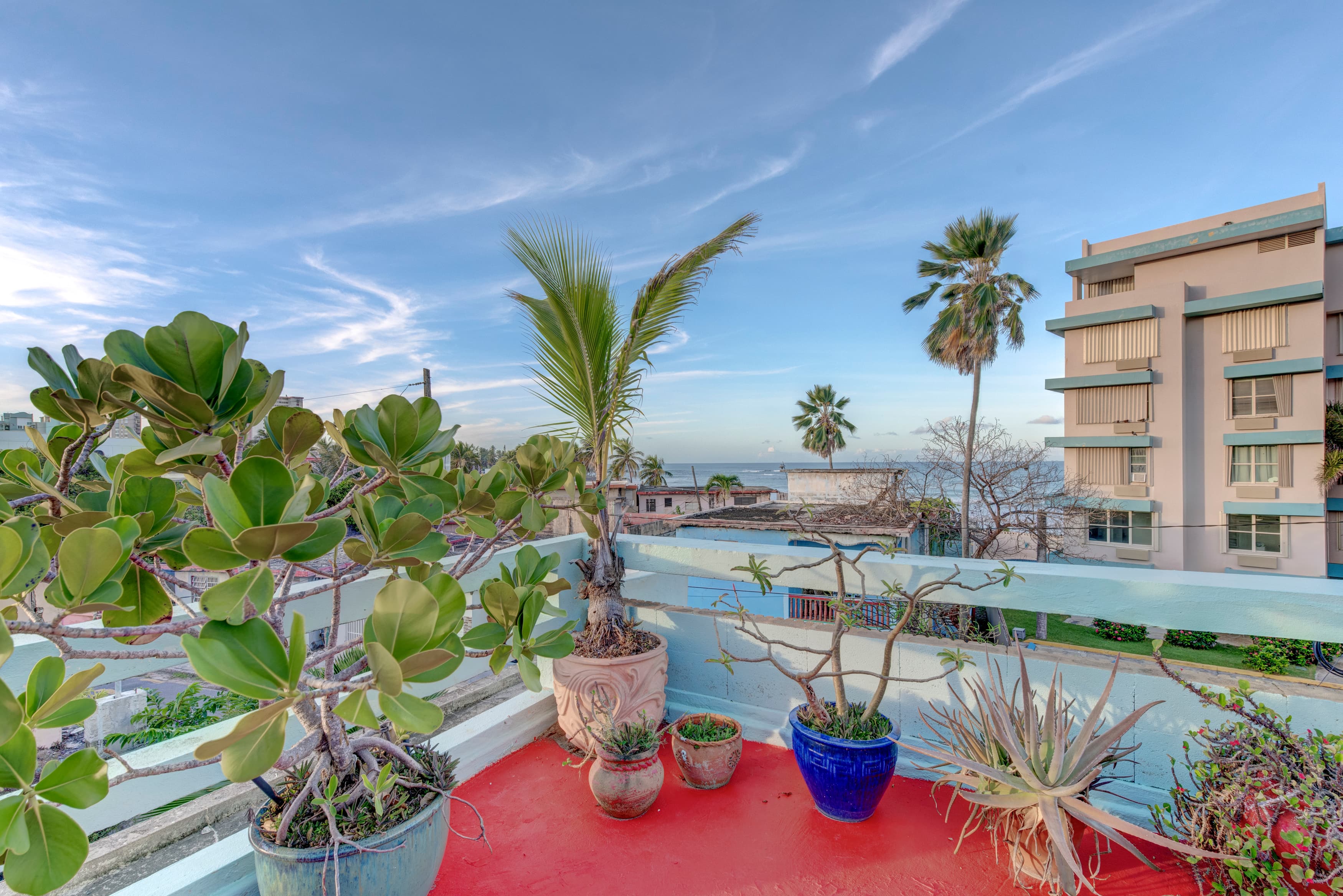 Front terrace