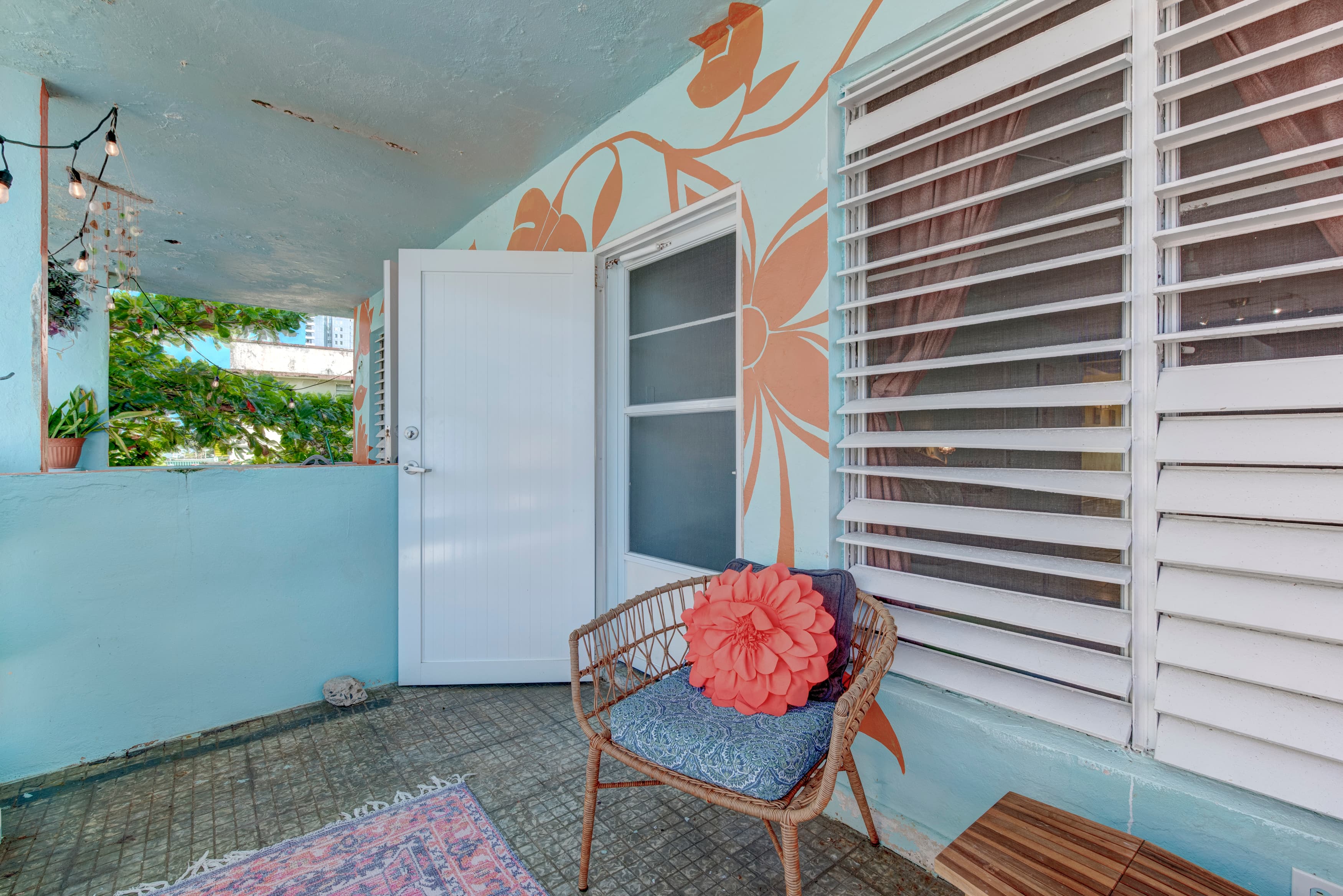 Front Porch with Hammock & Ocean Views