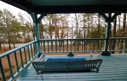 The Blue House at Greers Ferry Lake