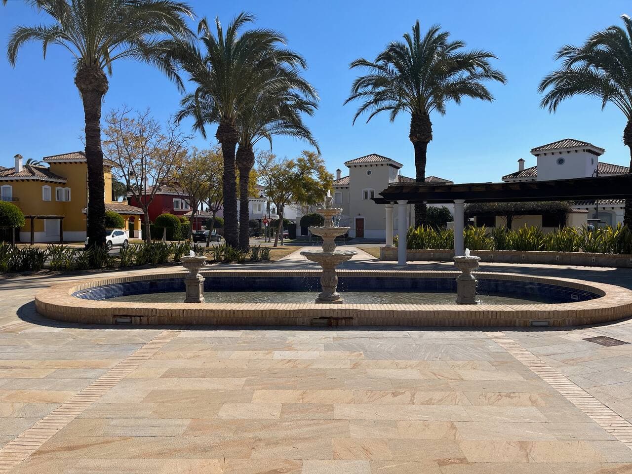 Local resort piazza - Villa Alegre, Mar Menor Golf